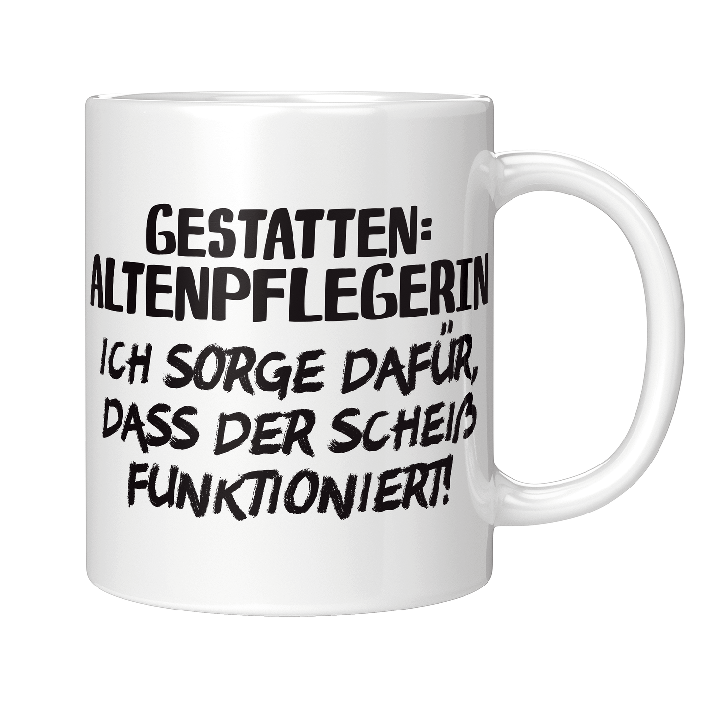 Altenpfleger Tasse Gestatten: Altenpflegerin