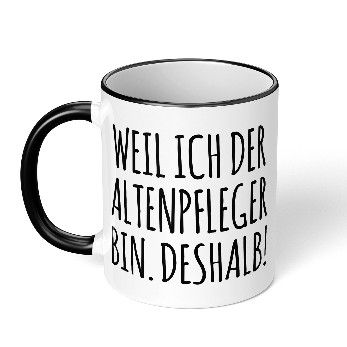 CupHaven® Altenpfleger Tasse - Weil ich der Altenpfleger bin. Deshalb! - Geschenk für Altenpfleger und Altenpflegerinnen