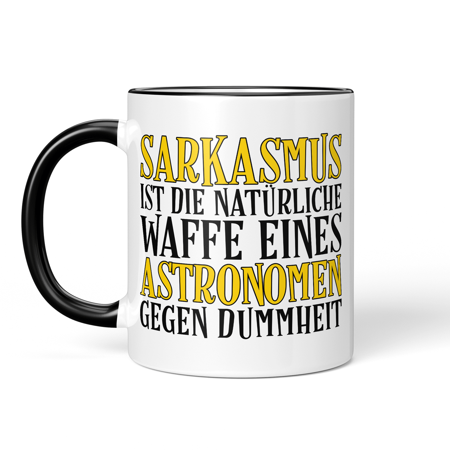 CupHaven® Astronomie Tasse - Sarkasmus eines Astronomen - Geschenk für Astronomen und Astronominnen