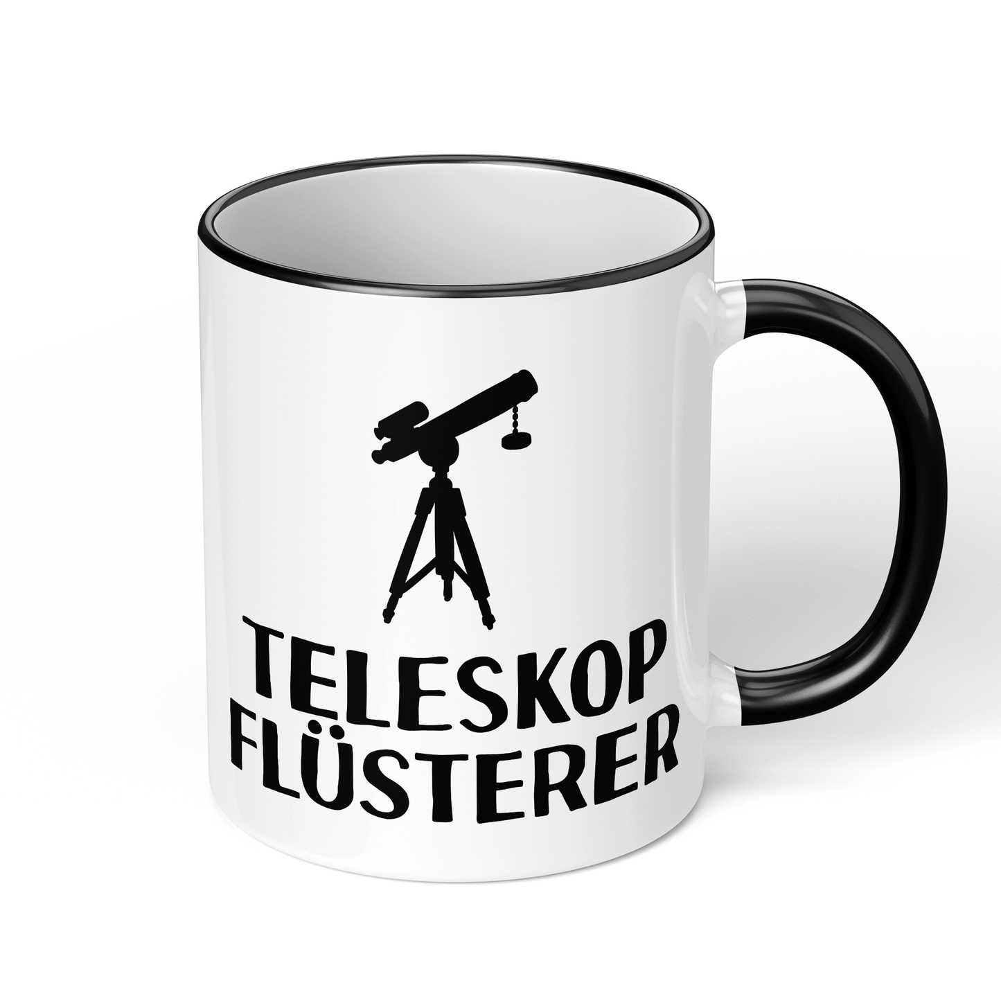 CupHaven® Astronomie Tasse - Teleskopflüsterer - Geschenk für Astronomen und Astronominnen