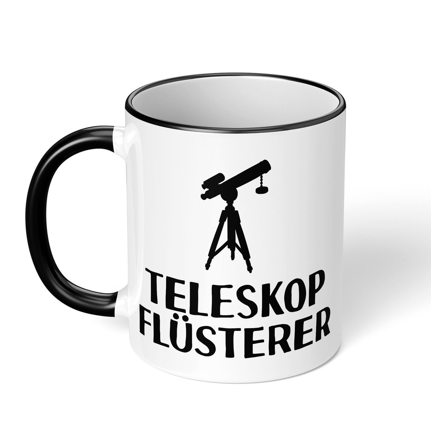 CupHaven® Astronomie Tasse - Teleskopflüsterer - Geschenk für Astronomen und Astronominnen