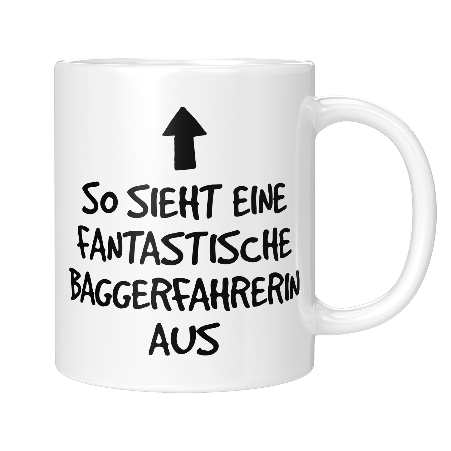 Baggerfahrer Tasse - Fantastische Baggerfahrerin (Bagger, Geschenk)