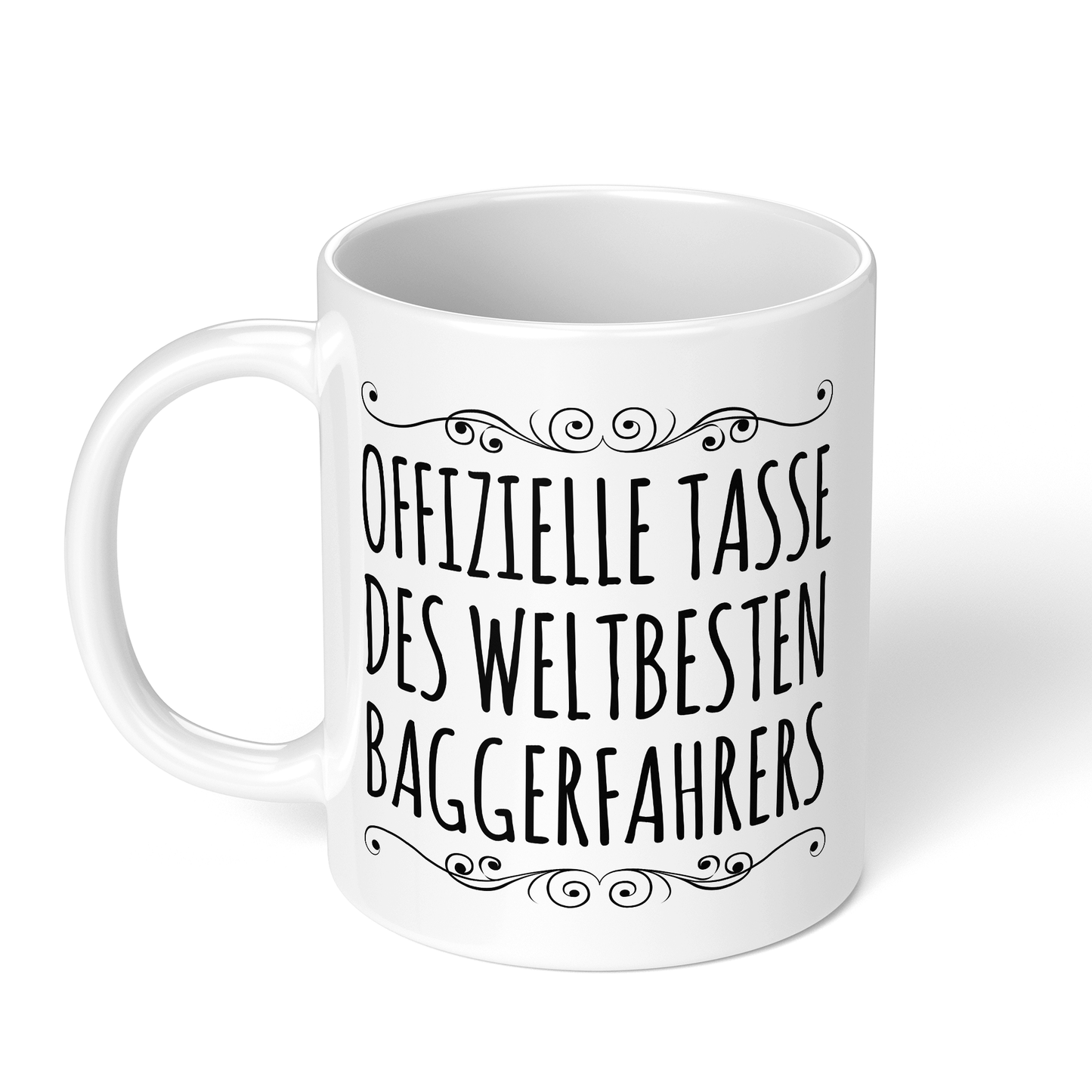 CupHaven® Baggerfahrer Tasse - Weltbester Baggerfahrer - Geschenk für Baggerfahrer und Baggerfahrerinnen