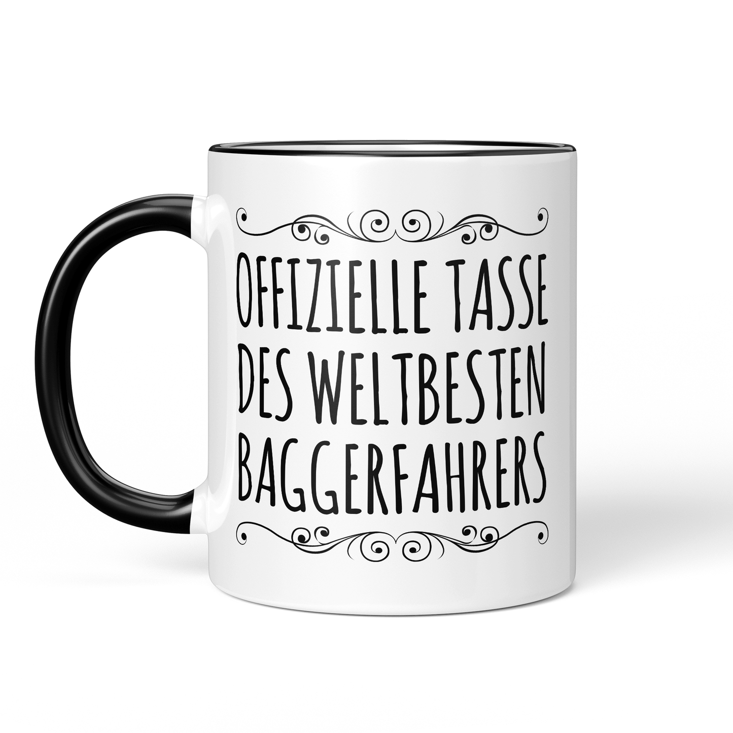 CupHaven® Baggerfahrer Tasse - Weltbester Baggerfahrer - Geschenk für Baggerfahrer und Baggerfahrerinnen