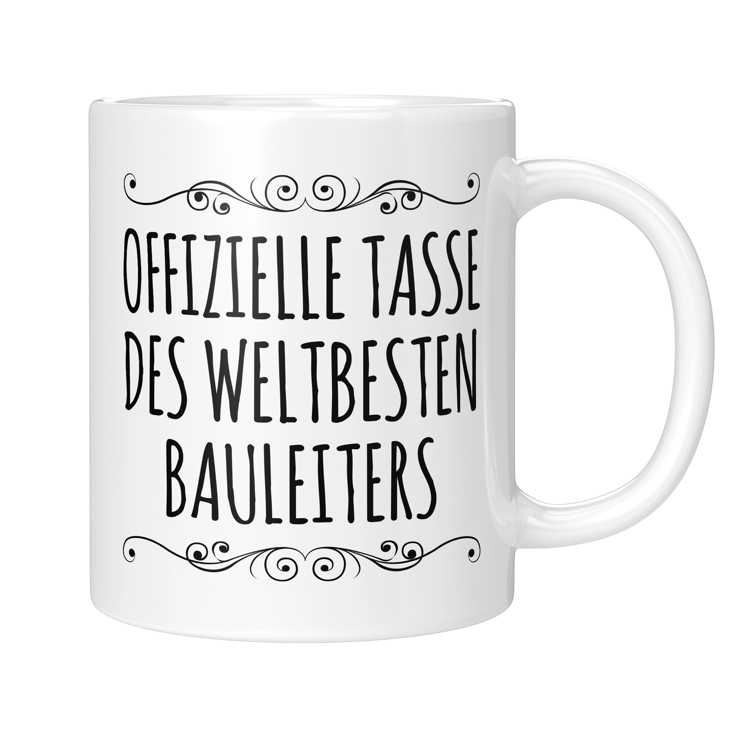 CupHaven® Bauleiter Tasse - Weltbester Bauleiter - Geschenk für Bauleiter und Bauleiterinnen