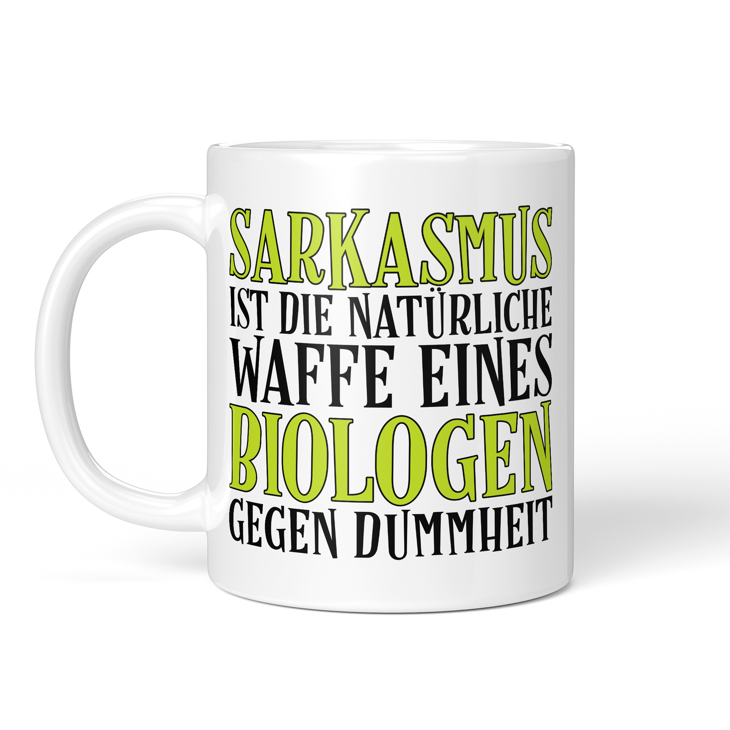 CupHaven® Biologe Tasse - Sarkasmus eines Biologen - Geschenk für Biologen und Biologinnen