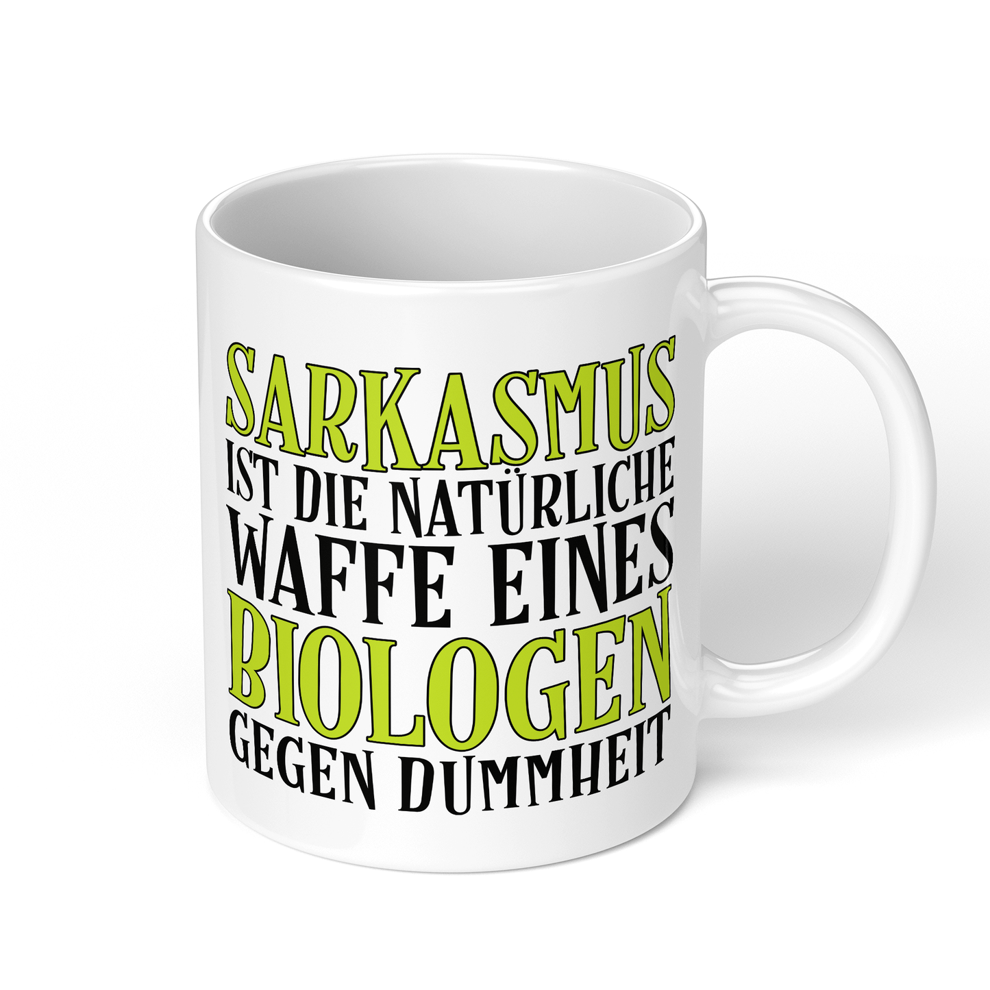 CupHaven® Biologe Tasse - Sarkasmus eines Biologen - Geschenk für Biologen und Biologinnen