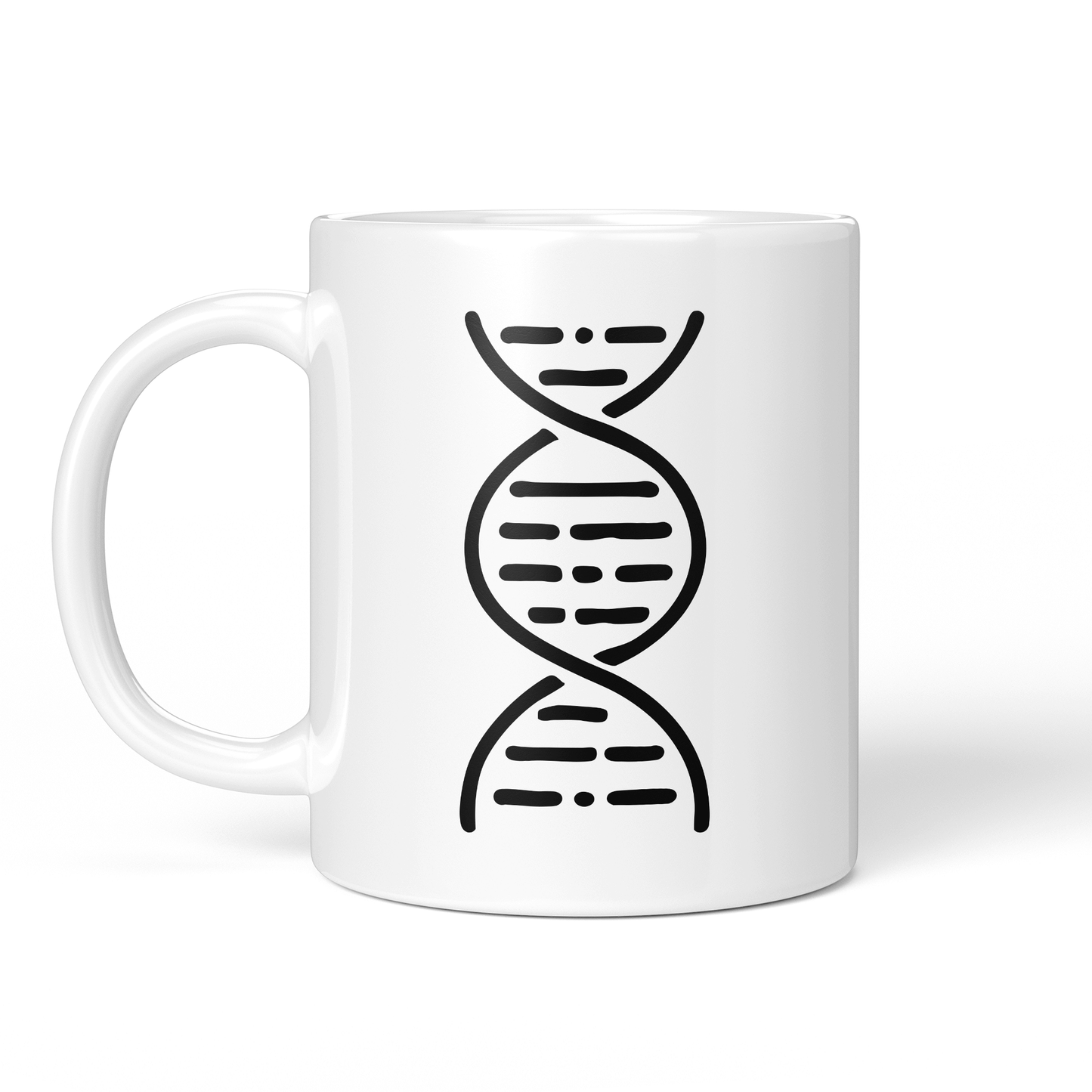 CupHaven® Biologie Tasse - DNA-Strang - Geschenk für Biologen, Biologiestudenten und Bio-Lehrer