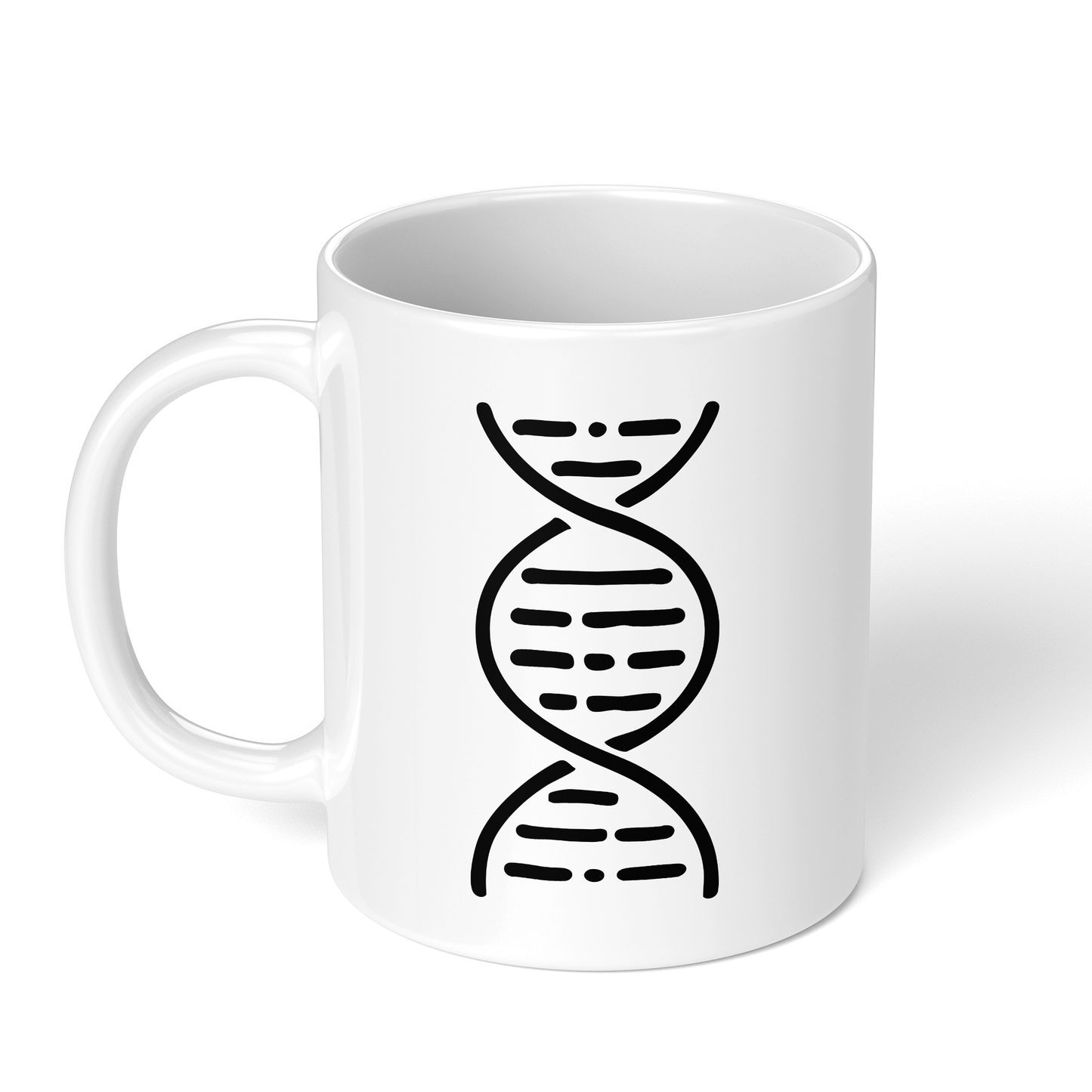 CupHaven® Biologie Tasse - DNA-Strang - Geschenk für Biologen, Biologiestudenten und Bio-Lehrer