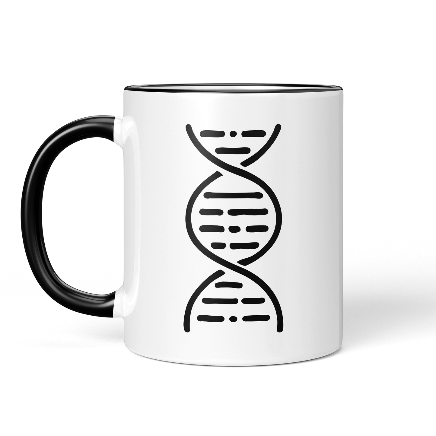 CupHaven® Biologie Tasse - DNA-Strang - Geschenk für Biologen, Biologiestudenten und Bio-Lehrer
