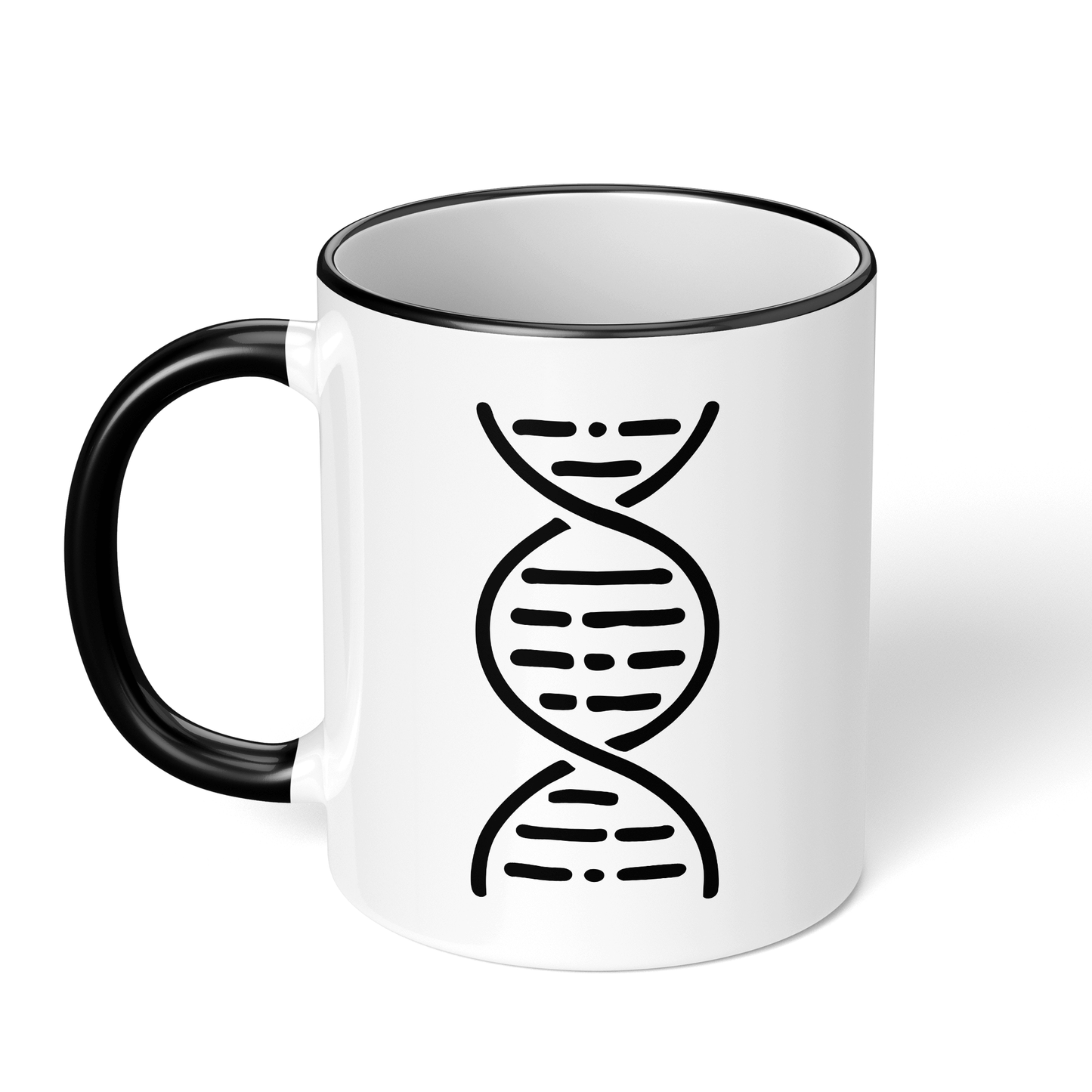 CupHaven® Biologie Tasse - DNA-Strang - Geschenk für Biologen, Biologiestudenten und Bio-Lehrer