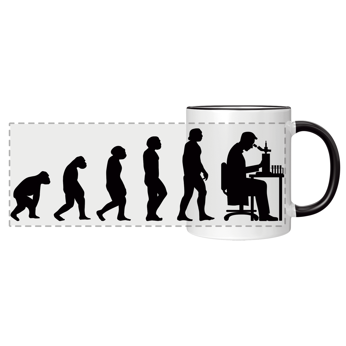 Biologie Tasse Evolution des Biologen