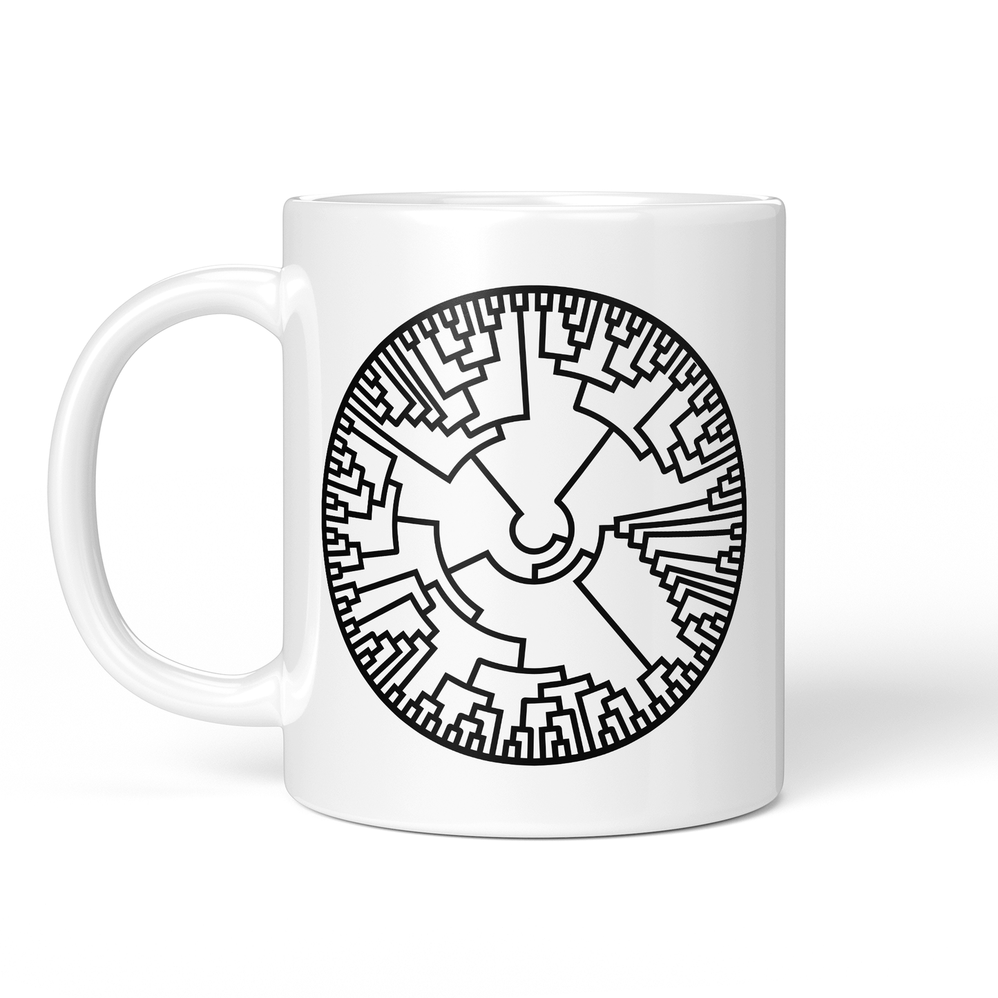 CupHaven® Biologie Tasse - Phylogenetischer Stammbaum - Geschenk für Biologen, Biologiestudenten und Bio-Lehrer