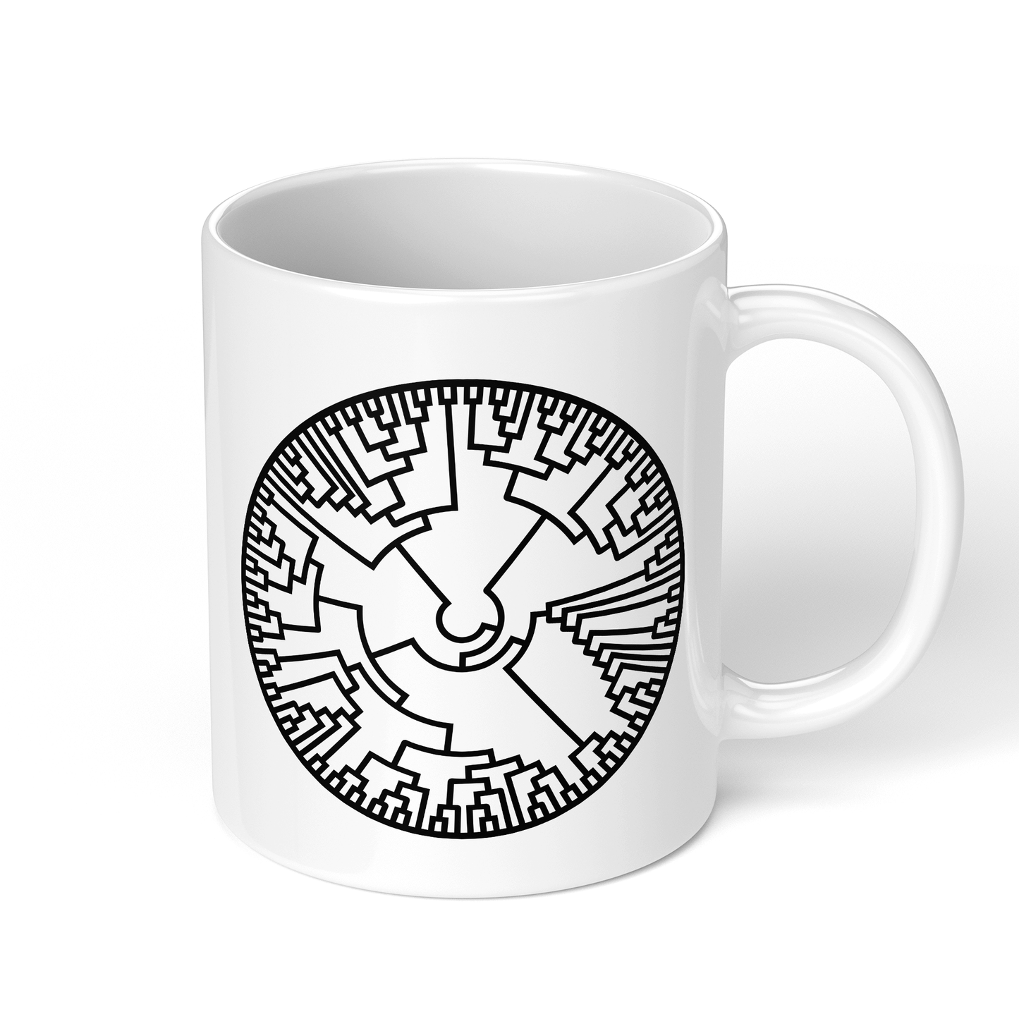 CupHaven® Biologie Tasse - Phylogenetischer Stammbaum - Geschenk für Biologen, Biologiestudenten und Bio-Lehrer