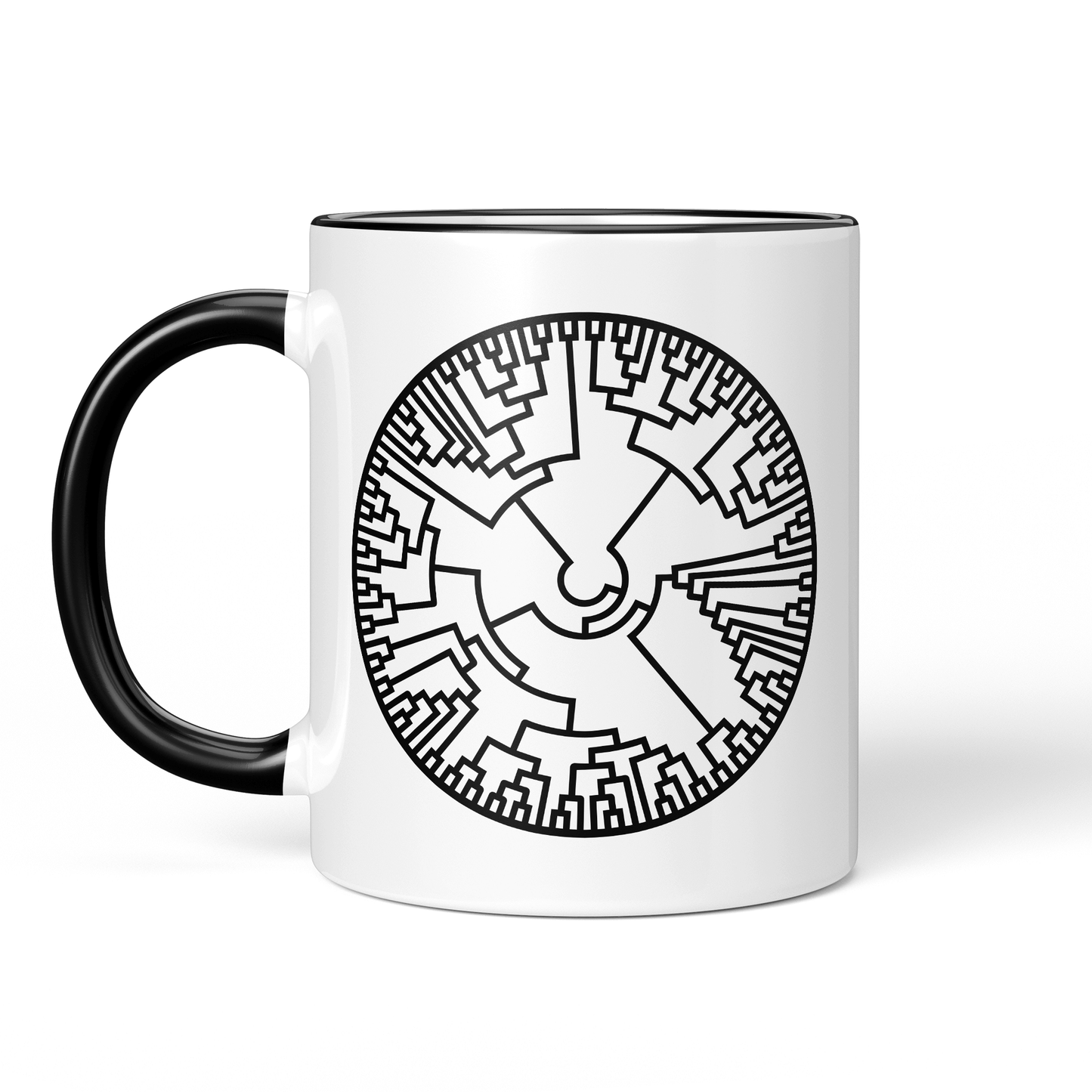 CupHaven® Biologie Tasse - Phylogenetischer Stammbaum - Geschenk für Biologen, Biologiestudenten und Bio-Lehrer