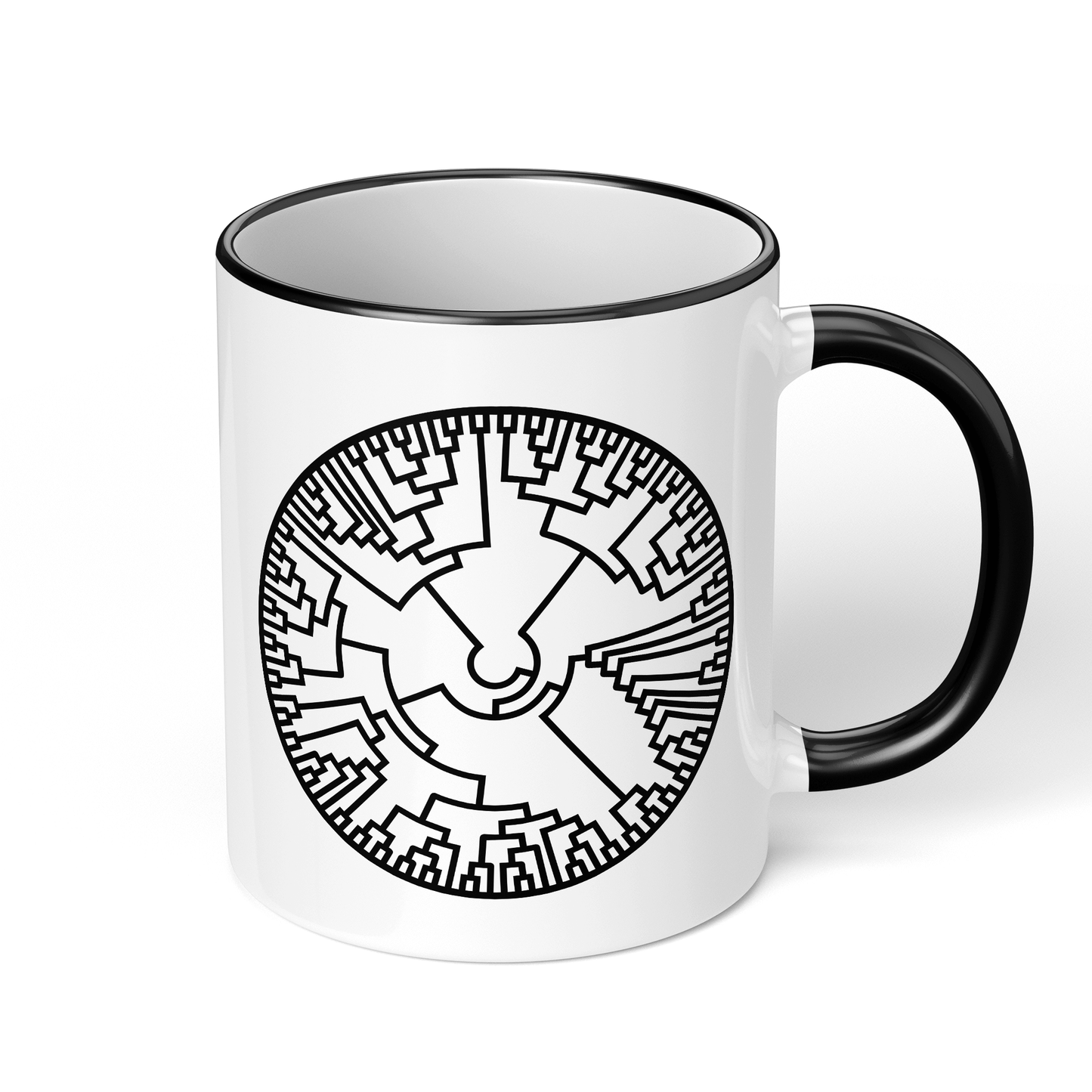 CupHaven® Biologie Tasse - Phylogenetischer Stammbaum - Geschenk für Biologen, Biologiestudenten und Bio-Lehrer