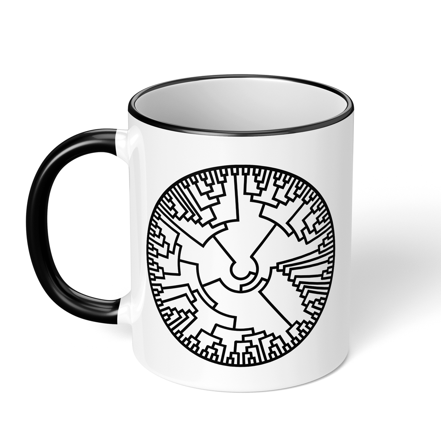 CupHaven® Biologie Tasse - Phylogenetischer Stammbaum - Geschenk für Biologen, Biologiestudenten und Bio-Lehrer