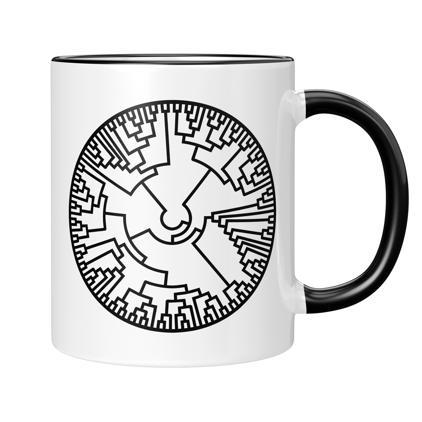 CupHaven® Biologie Tasse - Phylogenetischer Stammbaum - Geschenk für Biologen, Biologiestudenten und Bio-Lehrer
