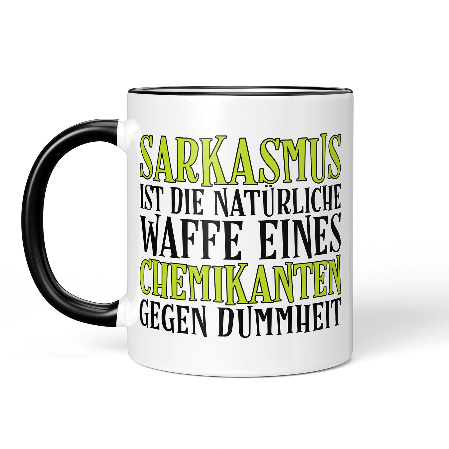 CupHaven® Chemikant Tasse - Sarkasmus eines Chemikanten - Geschenk für Chemikanten und Chemikantinnen