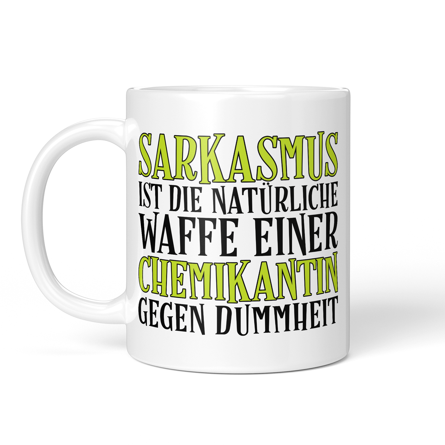 CupHaven® Chemikant Tasse - Sarkasmus einer Chemikantin - Geschenk für Chemikanten und Chemikantinnen