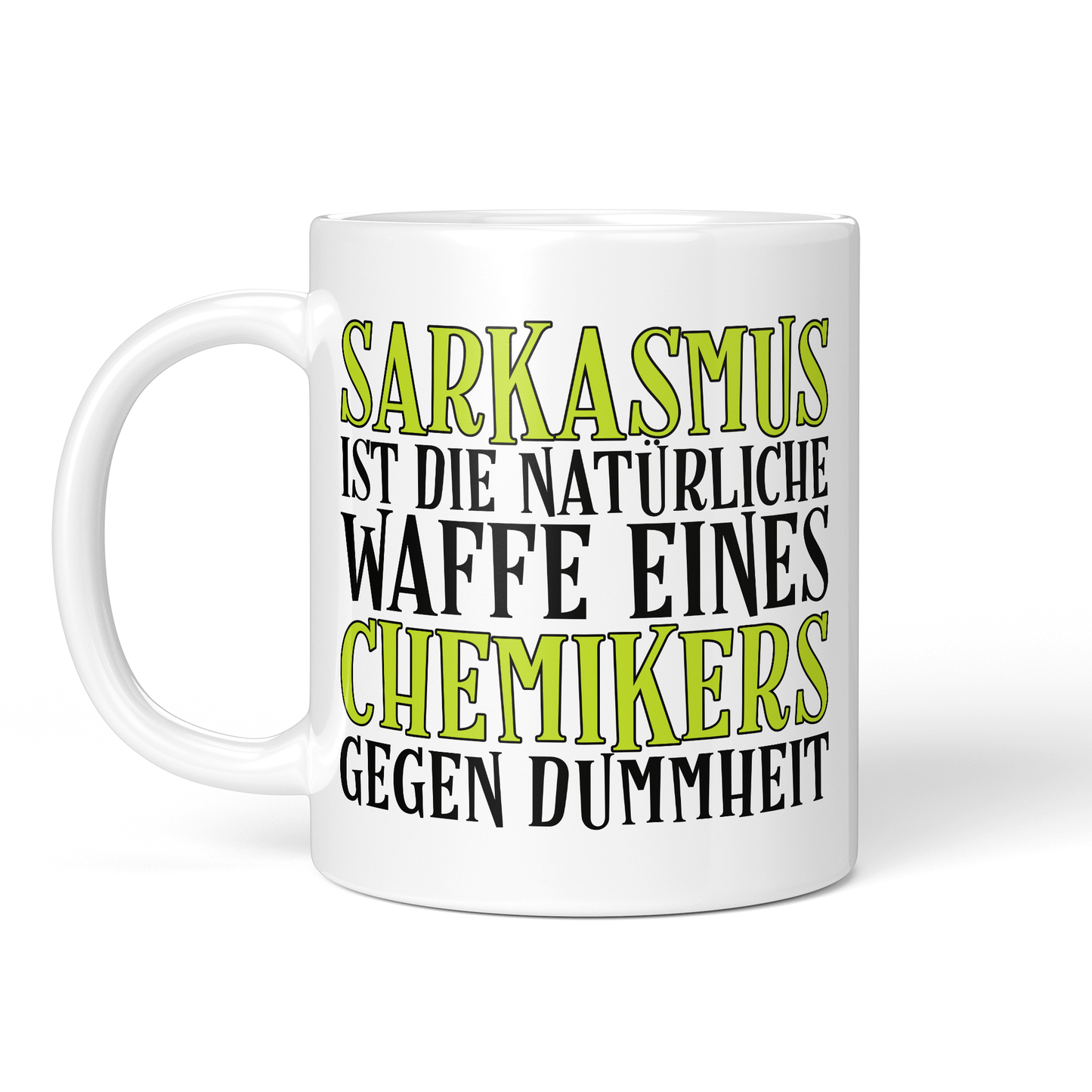 CupHaven® Chemiker Tasse - Sarkasmus eines Chemikers - Geschenk für Chemiker und Chemikerinnen
