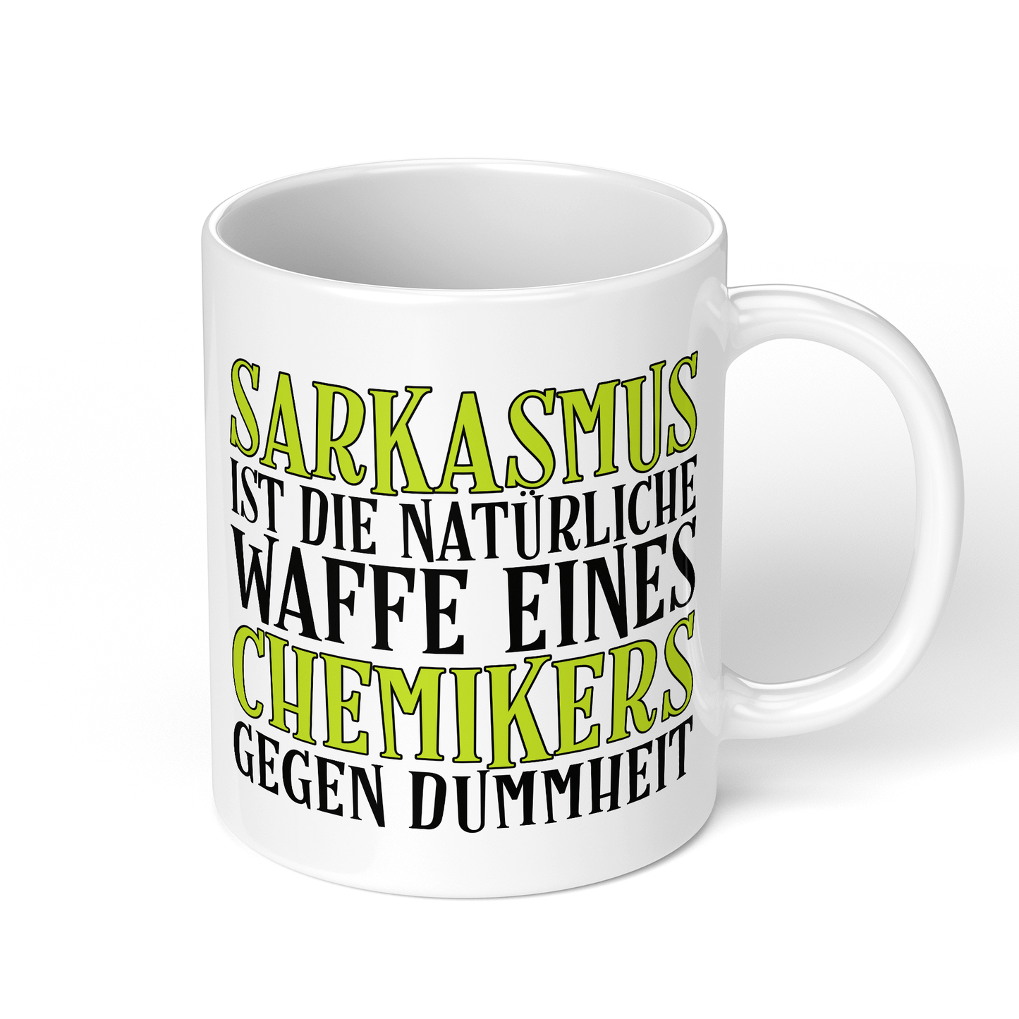 CupHaven® Chemiker Tasse - Sarkasmus eines Chemikers - Geschenk für Chemiker und Chemikerinnen