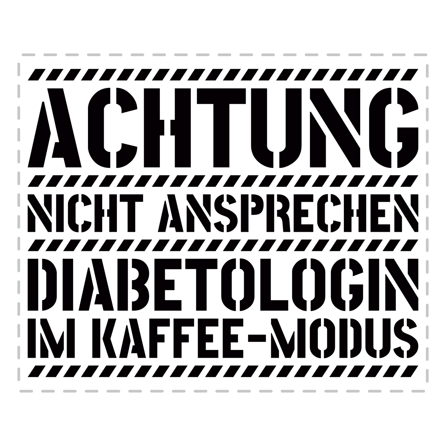 Diabetologe Tasse - Diabetologin im Kaffee-Modus (Diabetologie, Geschenk)