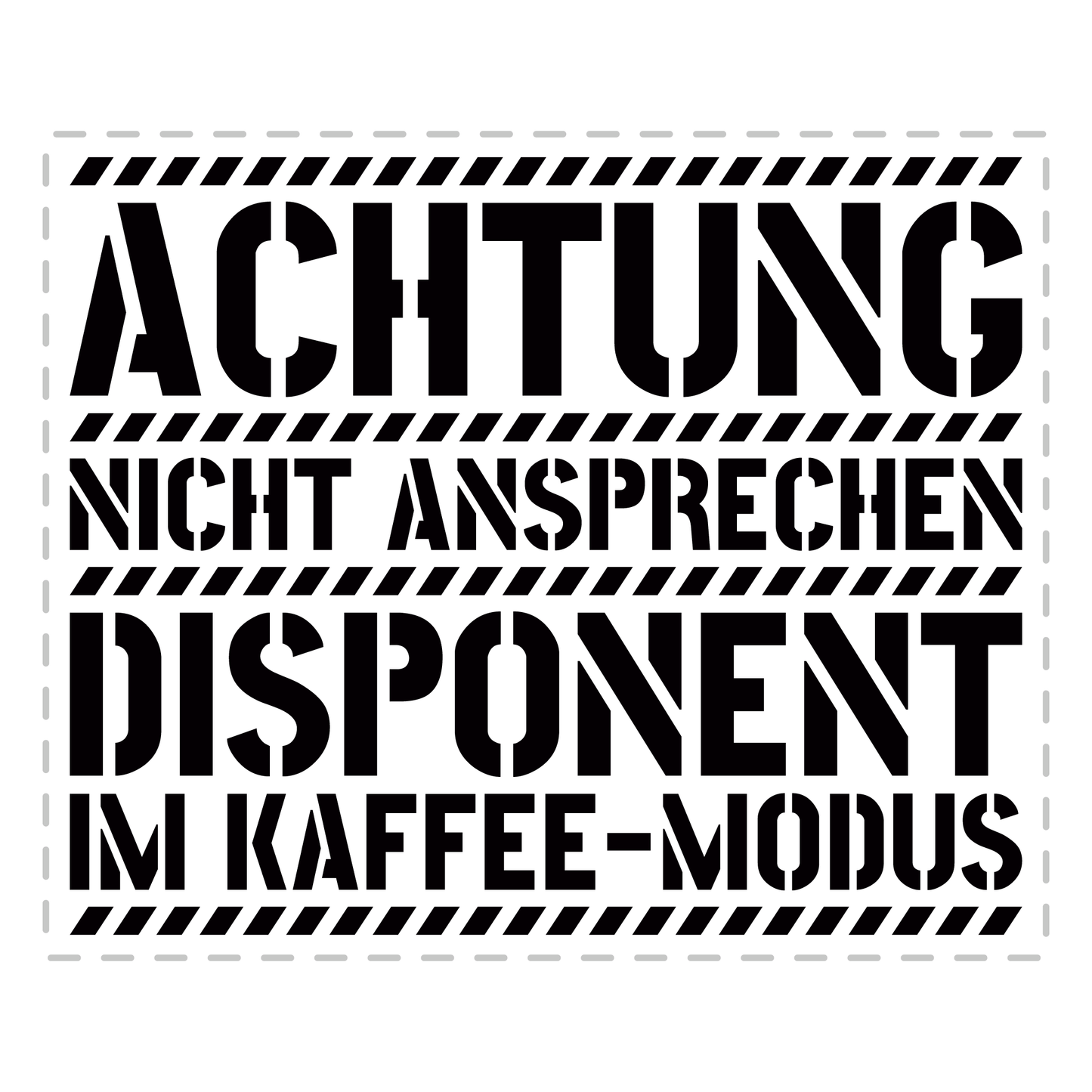 Disponent Tasse - Disponent im Kaffee-Modus (Disponentin, Disposition, Geschenk)