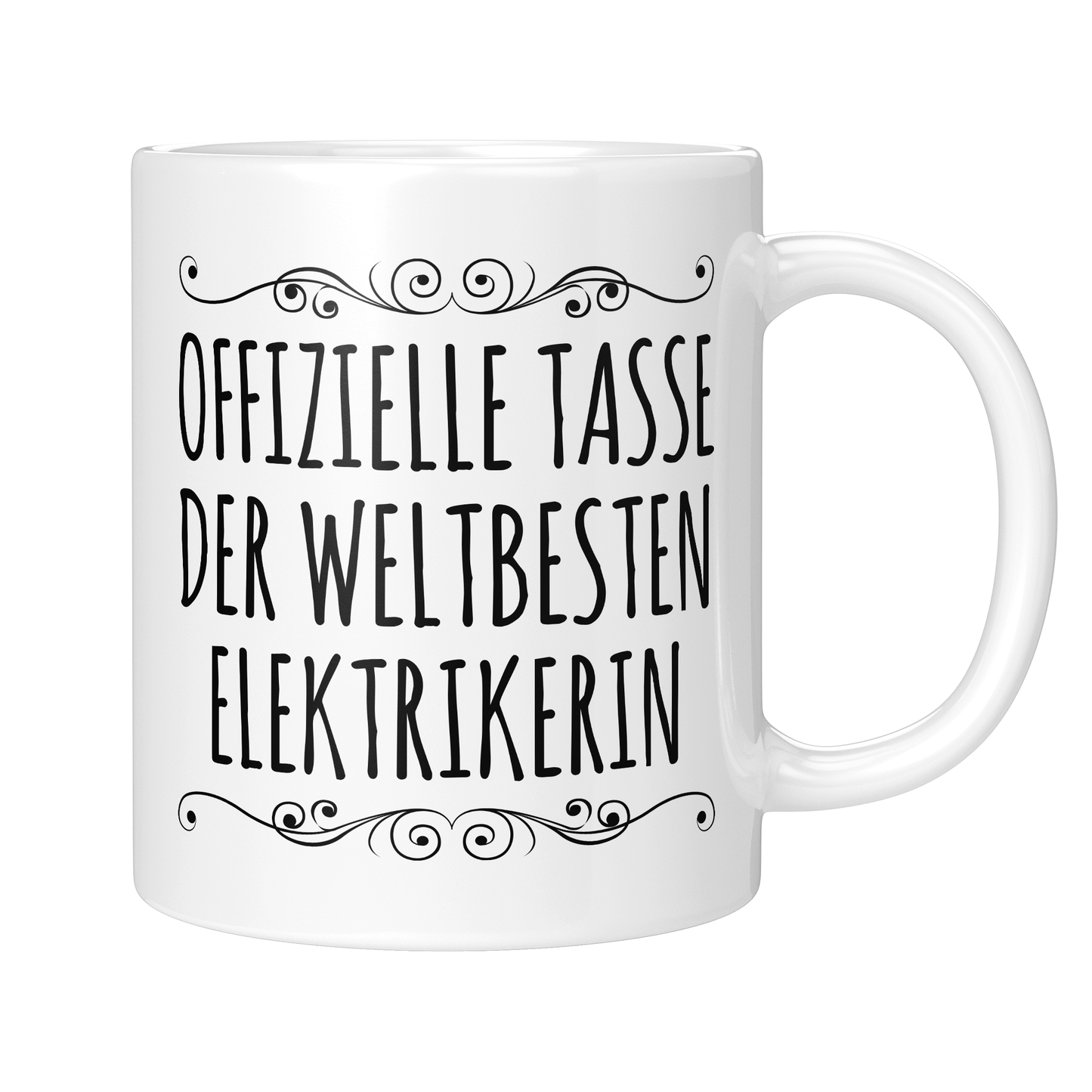 CupHaven® Elektriker Tasse - Weltbeste Elektrikerin - Geschenk für Elektriker und Elektrikerinnen