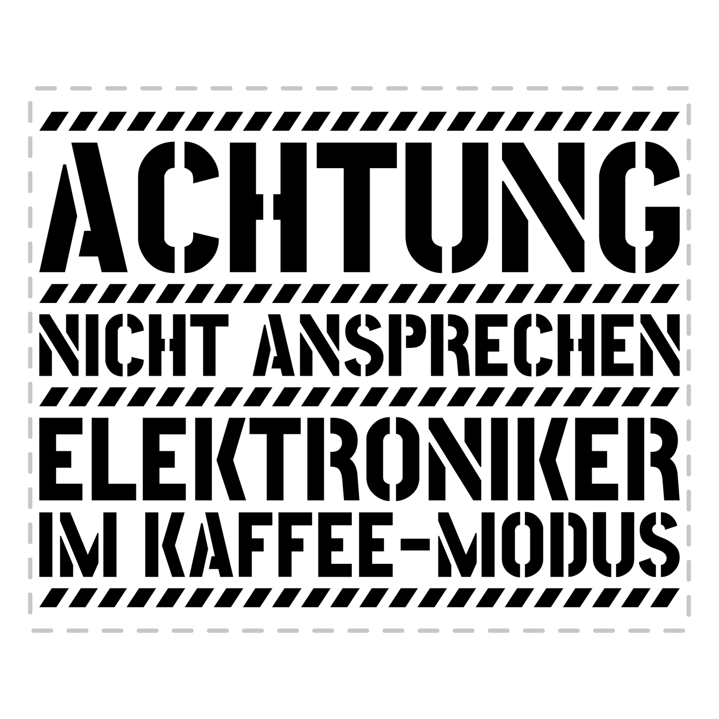 Elektroniker Tasse - Elektroniker im Kaffee-Modus (Elektronikerin, Geschenk)