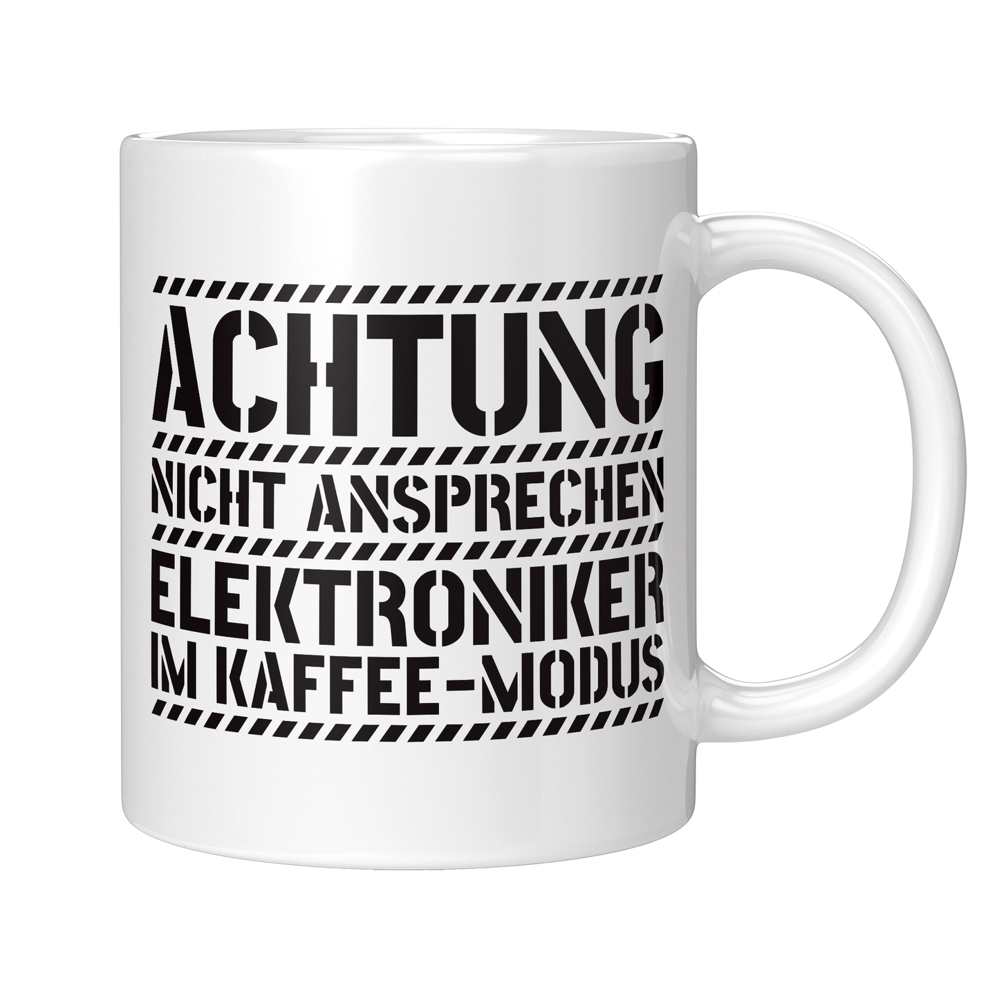 Elektroniker Tasse - Elektroniker im Kaffee-Modus (Elektronikerin, Geschenk)
