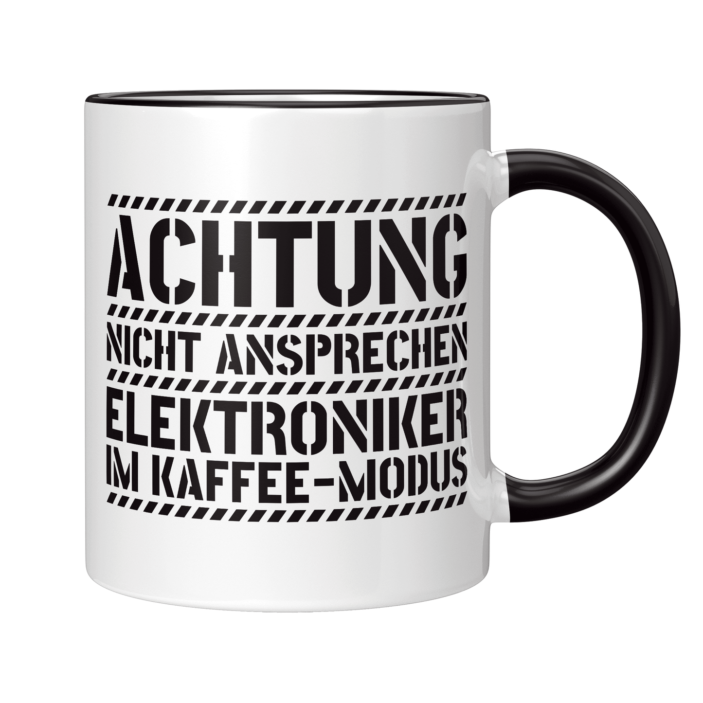 Elektroniker Tasse - Elektroniker im Kaffee-Modus (Elektronikerin, Geschenk)