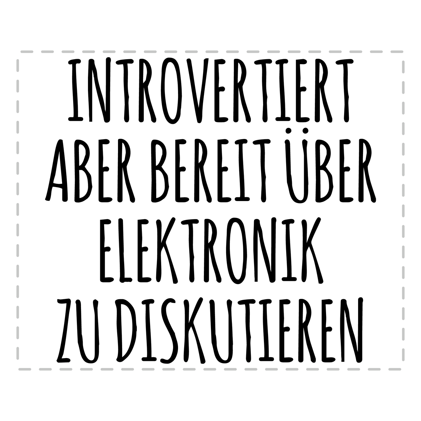 Elektroniker Tasse - Introvertierter Elektroniker (Elektronikerin, Geschenk)