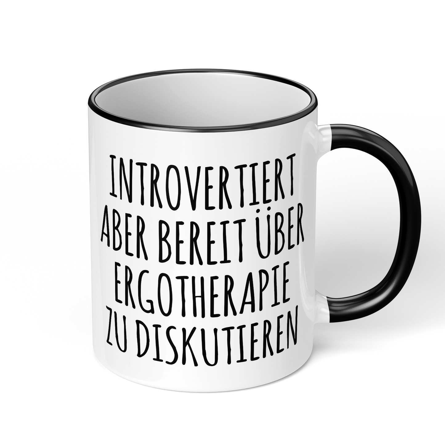 CupHaven® Ergotherapie Tasse - Introvertierter Ergotherapeut - Geschenk für Ergotherapeuten und Ergotherapeutinnen