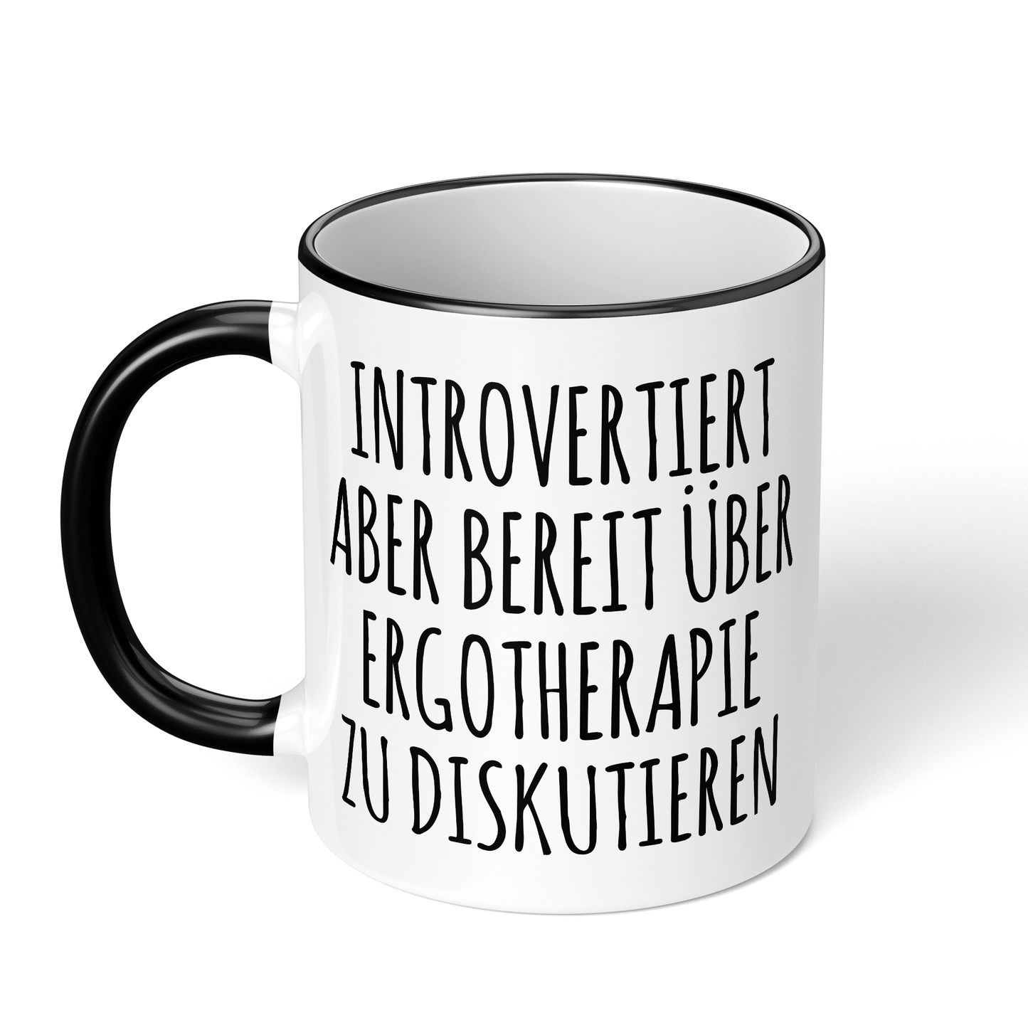CupHaven® Ergotherapie Tasse - Introvertierter Ergotherapeut - Geschenk für Ergotherapeuten und Ergotherapeutinnen