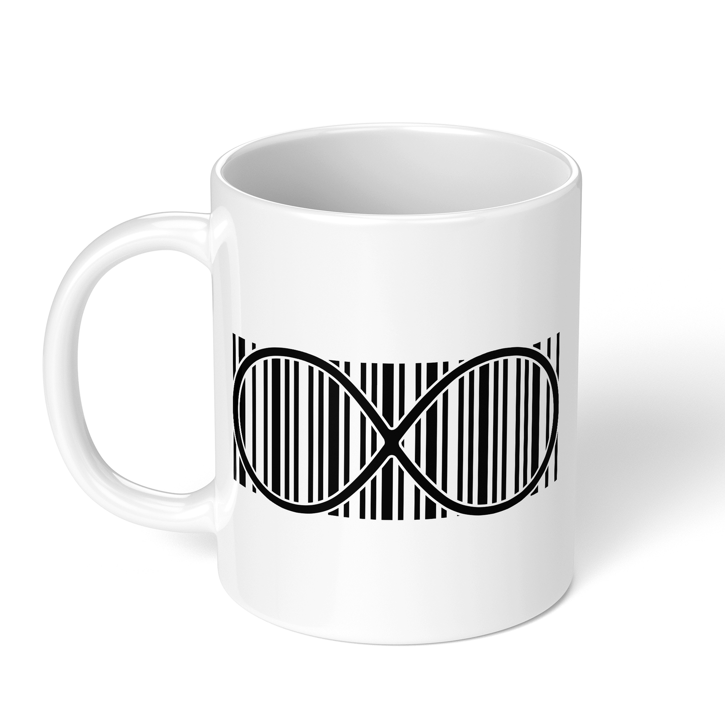 CupHaven® Esoterik Tasse - Entstörter Barcode - Geschenk für Fans von Spiritualität und Mystik