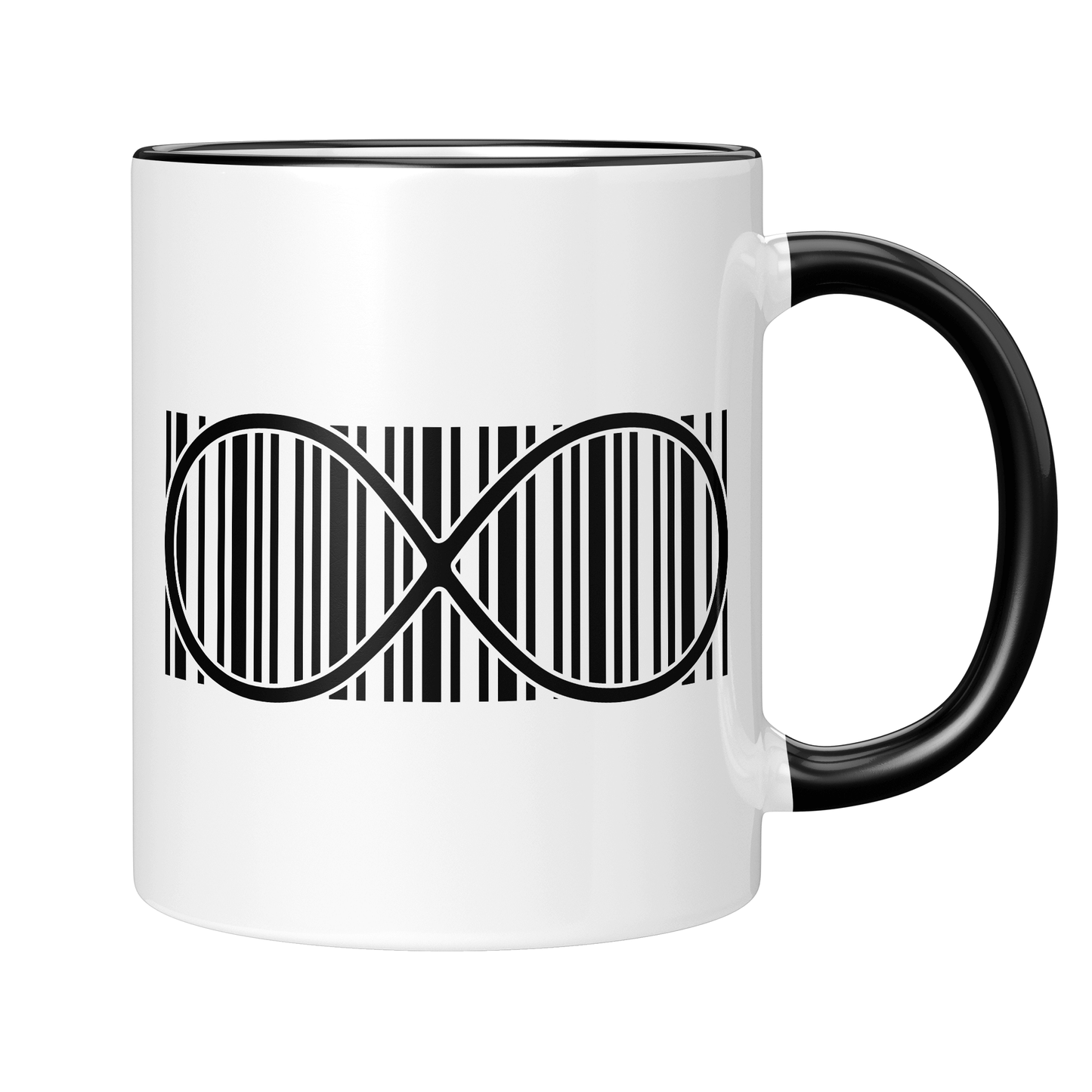 CupHaven® Esoterik Tasse - Entstörter Barcode - Geschenk für Fans von Spiritualität und Mystik