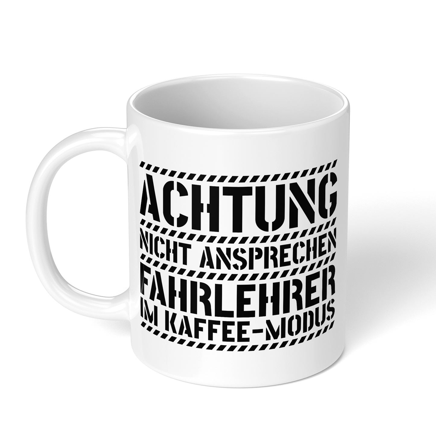 CupHaven® Fahrlehrer Tasse - Fahrlehrer im Kaffee-Modus - Geschenk für Fahrlehrer und Fahrlehrerinnen
