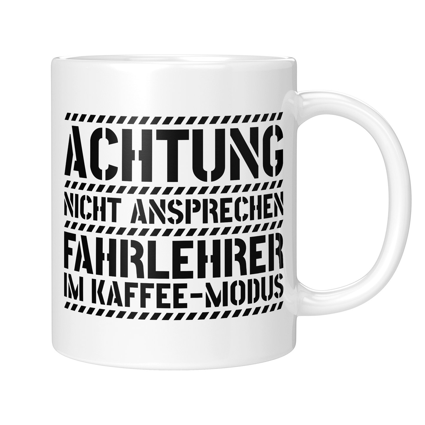 CupHaven® Fahrlehrer Tasse - Fahrlehrer im Kaffee-Modus - Geschenk für Fahrlehrer und Fahrlehrerinnen