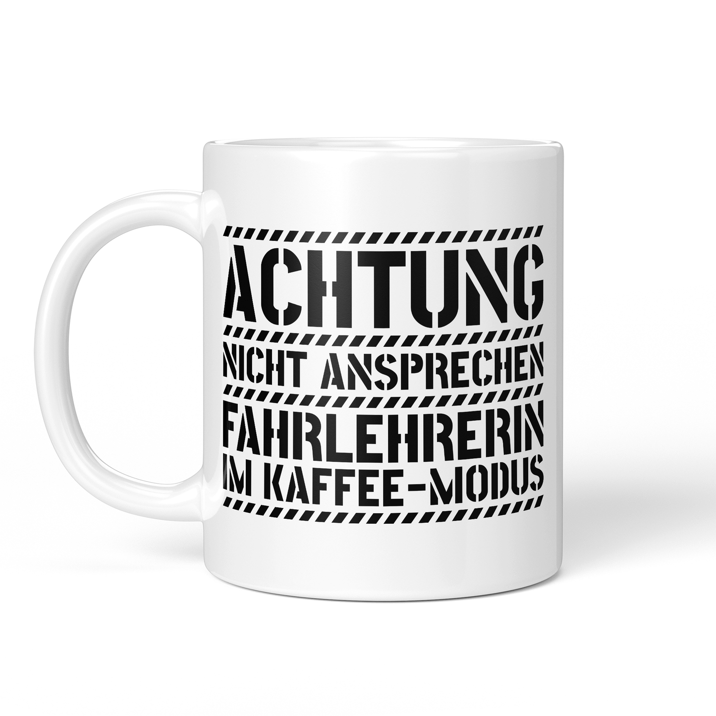 CupHaven® Fahrlehrer Tasse - Fahrlehrerin im Kaffee-Modus - Geschenk für Fahrlehrer und Fahrlehrerinnen