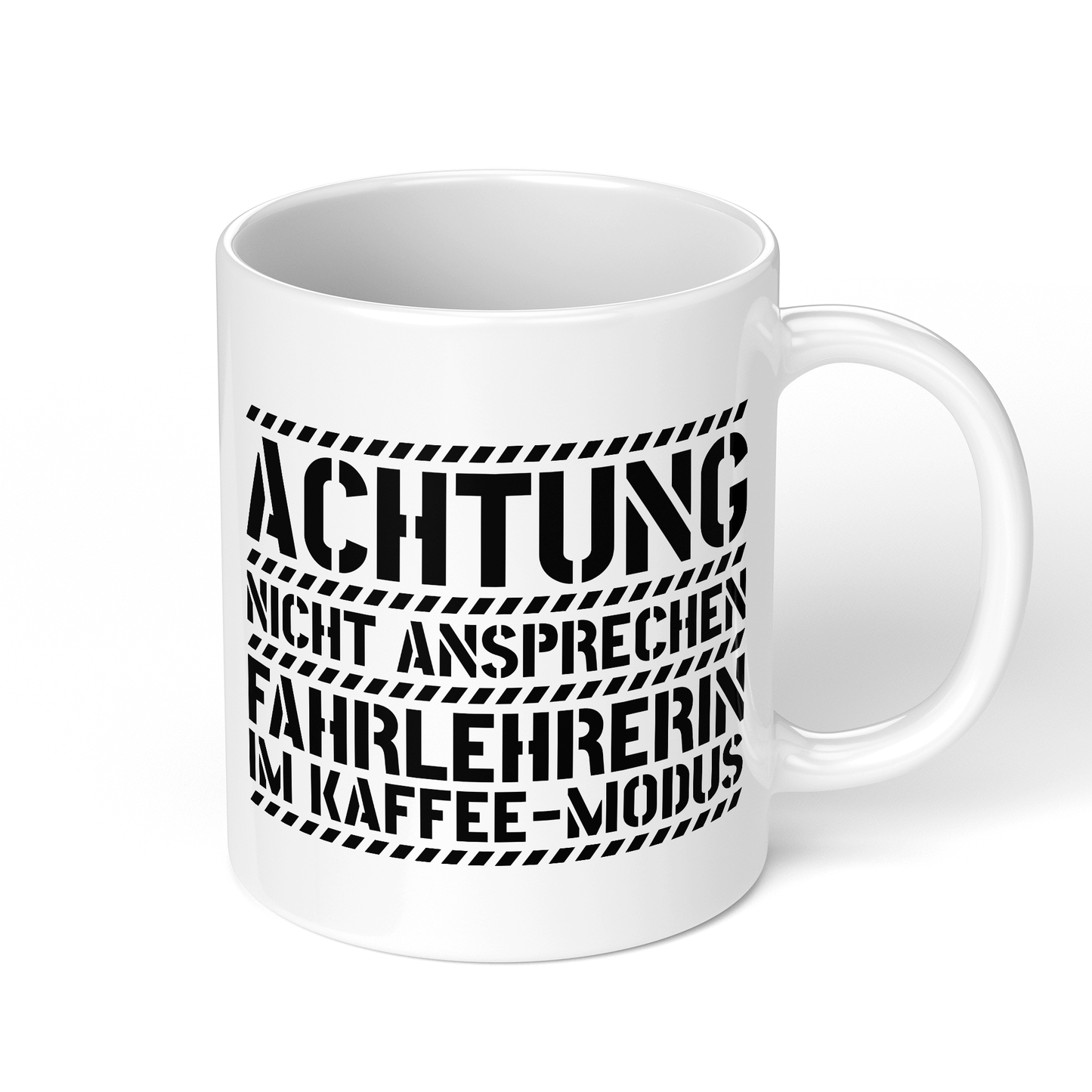 CupHaven® Fahrlehrer Tasse - Fahrlehrerin im Kaffee-Modus - Geschenk für Fahrlehrer und Fahrlehrerinnen