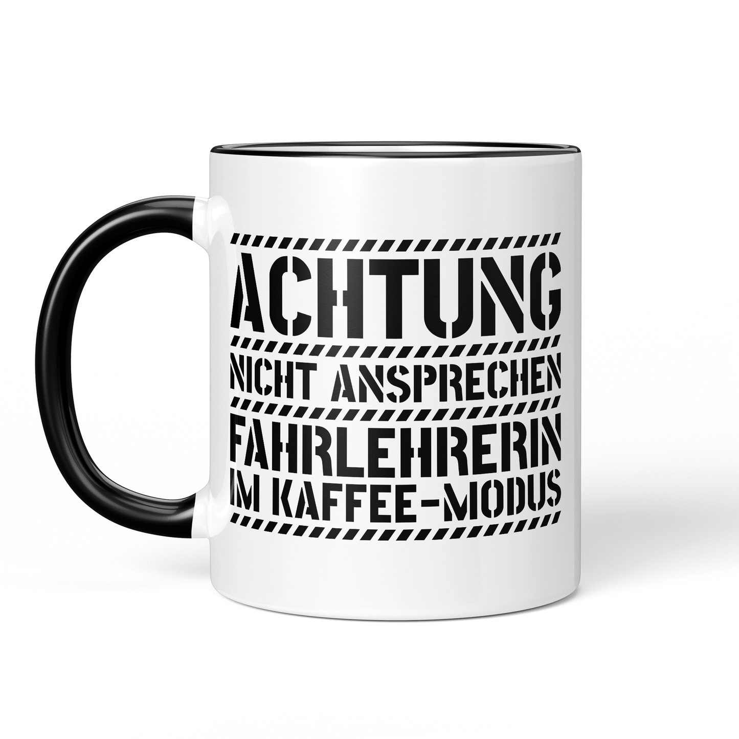 CupHaven® Fahrlehrer Tasse - Fahrlehrerin im Kaffee-Modus - Geschenk für Fahrlehrer und Fahrlehrerinnen