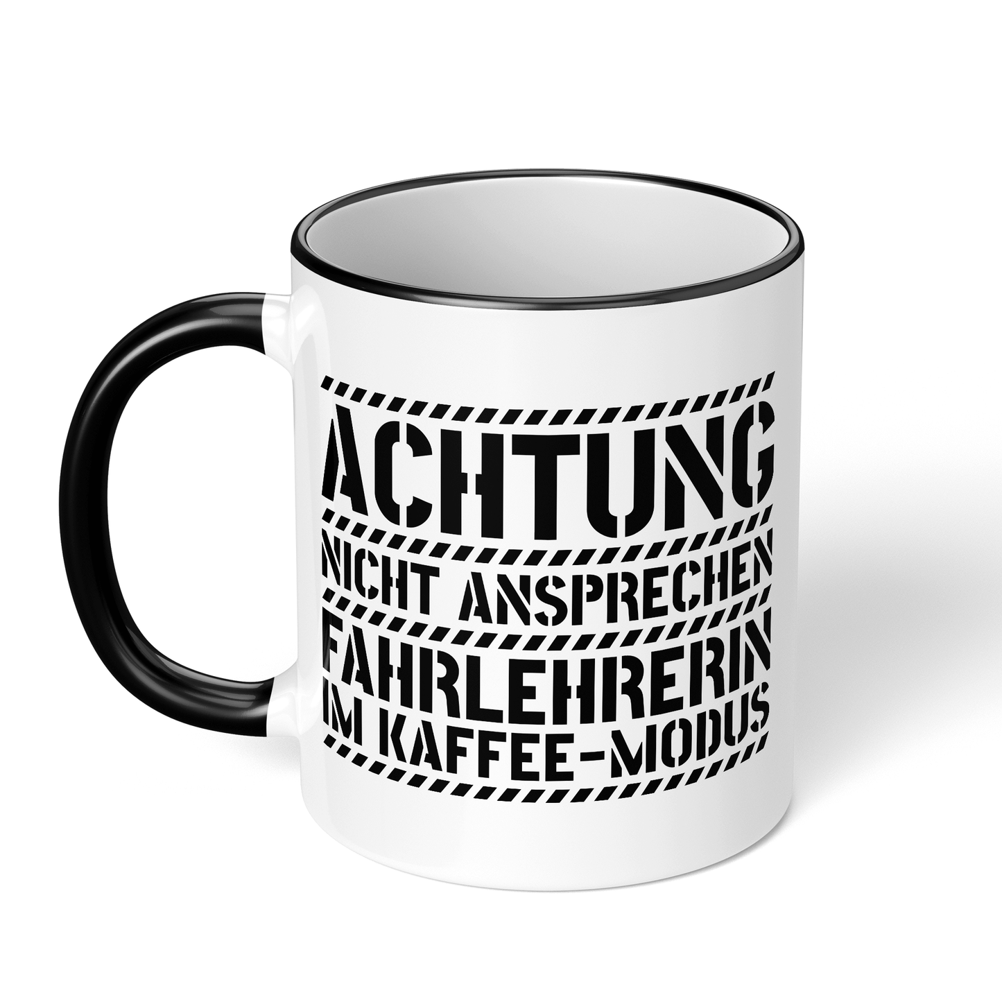 CupHaven® Fahrlehrer Tasse - Fahrlehrerin im Kaffee-Modus - Geschenk für Fahrlehrer und Fahrlehrerinnen