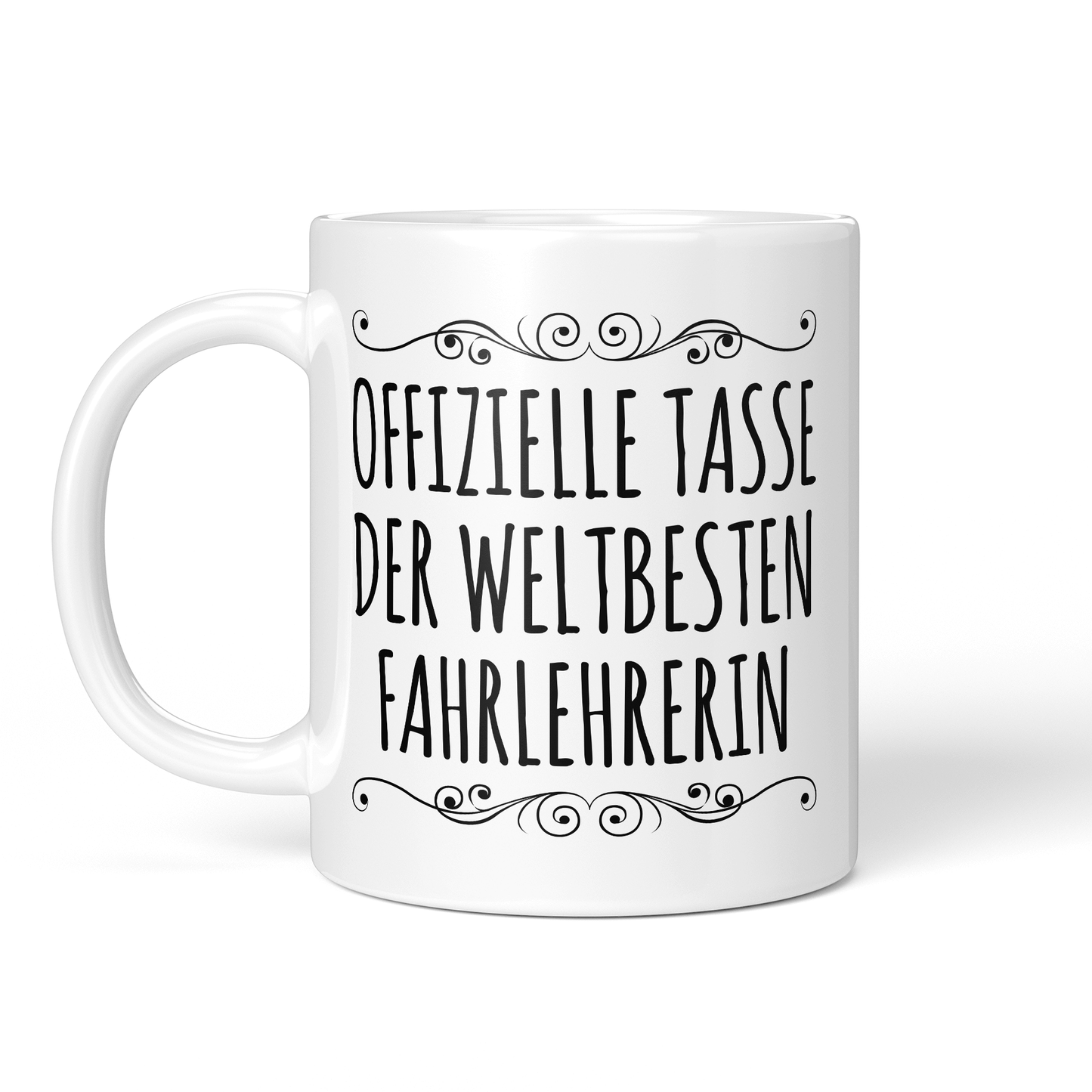CupHaven® Fahrlehrer Tasse - Weltbeste Fahrlehrerin - Geschenk für Fahrlehrer und Fahrlehrerinnen