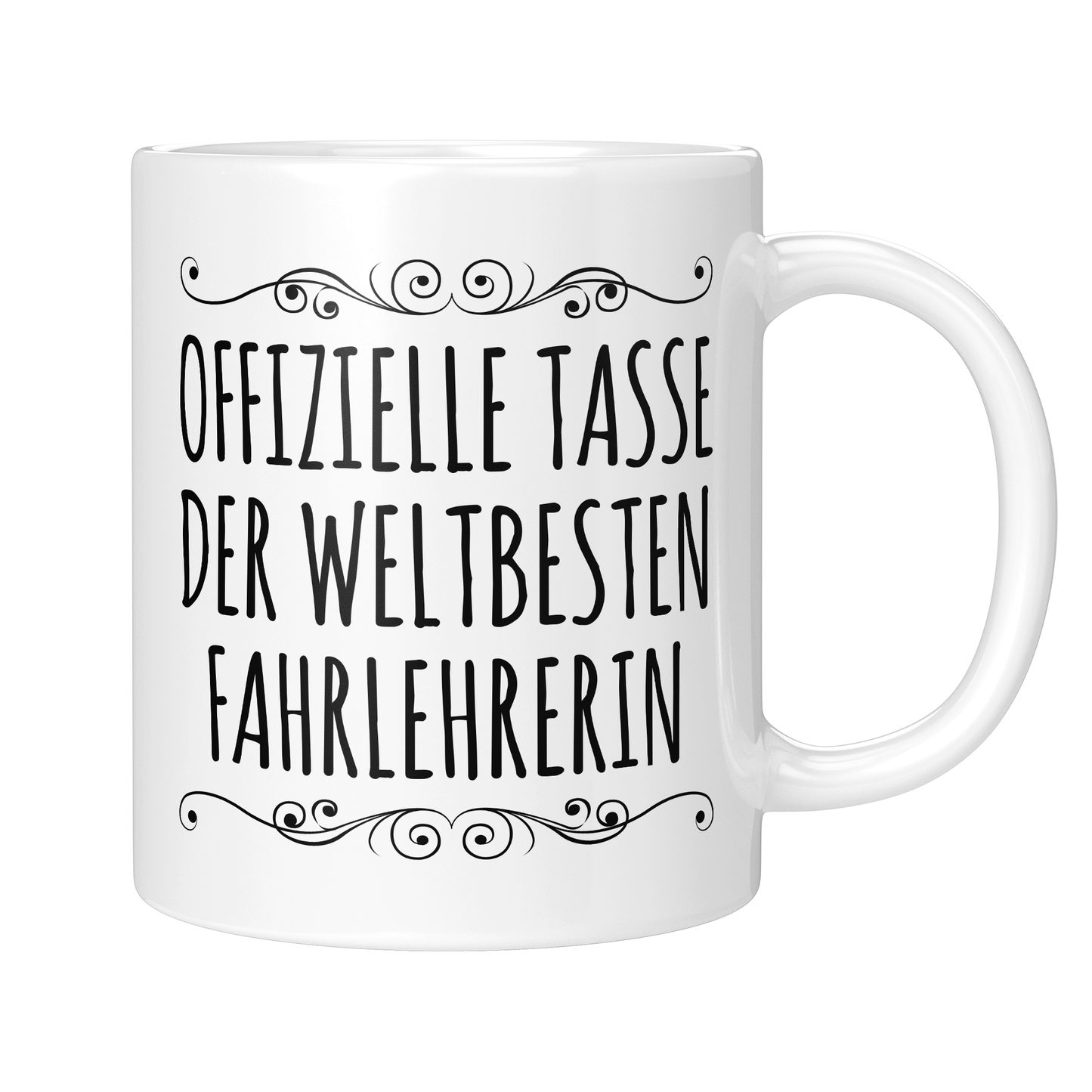 CupHaven® Fahrlehrer Tasse - Weltbeste Fahrlehrerin - Geschenk für Fahrlehrer und Fahrlehrerinnen