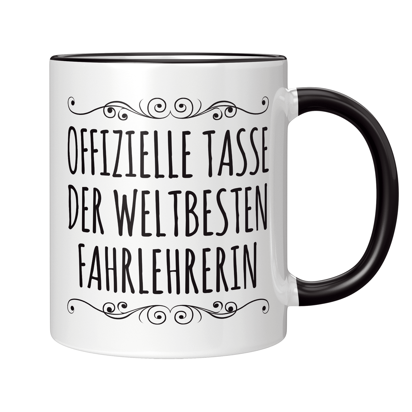 Fahrlehrer Tasse - Weltbeste Fahrlehrerin (Fahrschule, Geschenk)