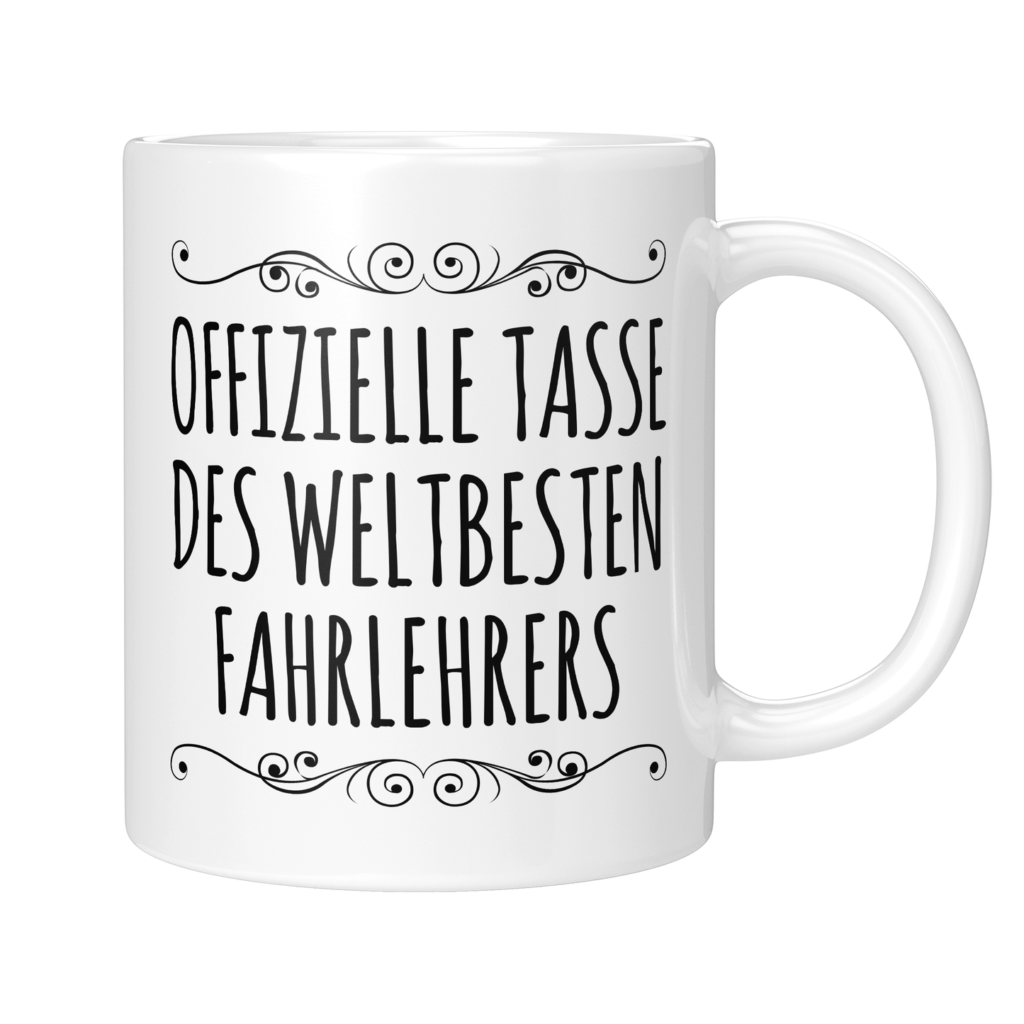 CupHaven® Fahrlehrer Tasse - Weltbester Fahrlehrer - Geschenk für Fahrlehrer und Fahrlehrerinnen