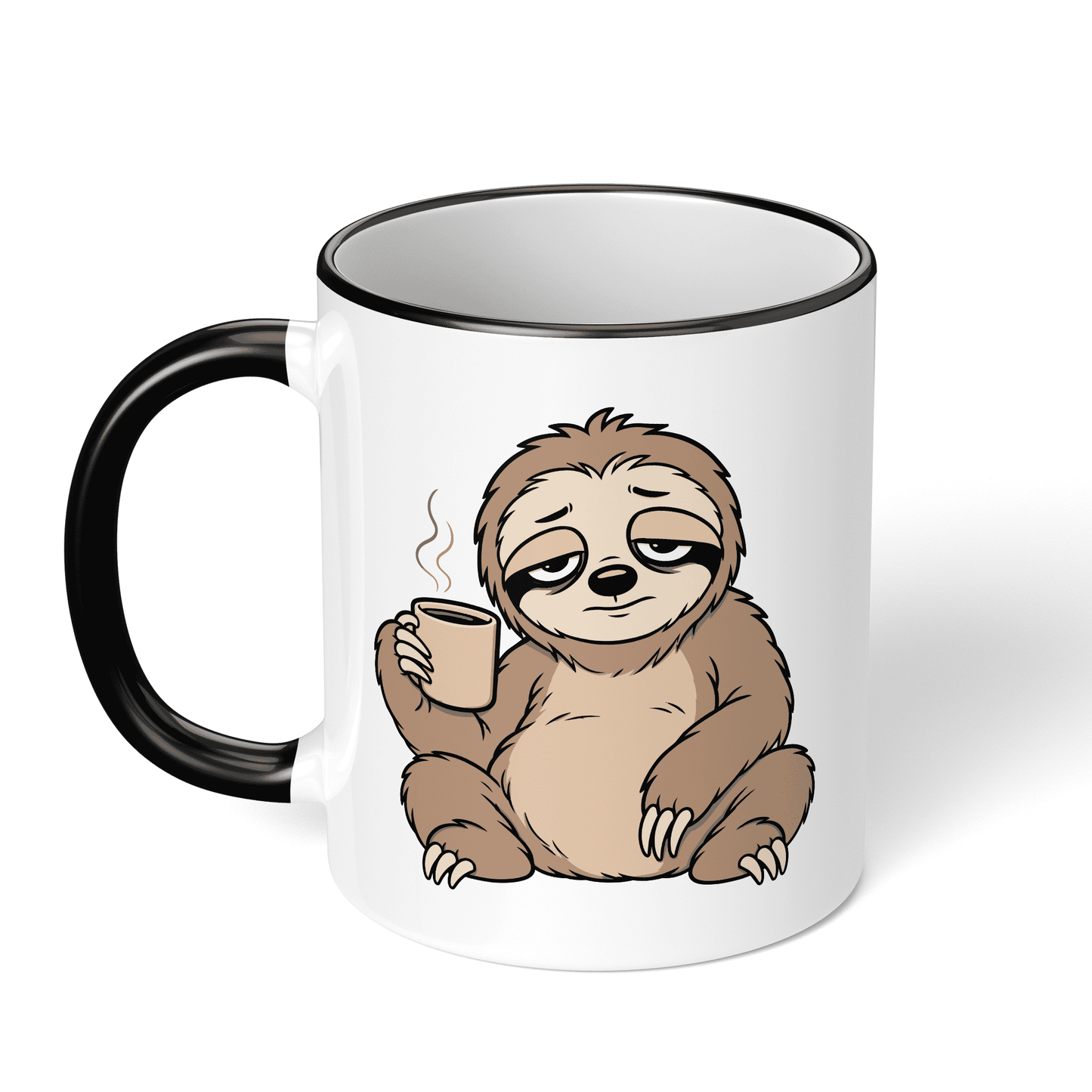 CupHaven® Faultier Tasse - Übermüdetes Faultier - Geschenk für Faultier-Liebhaber