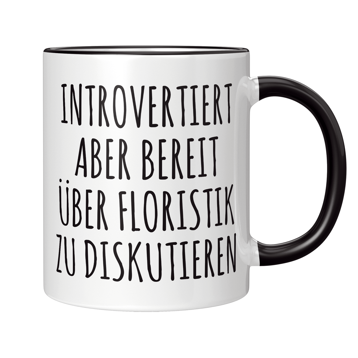 Florist Tasse Introvertierte Floristin