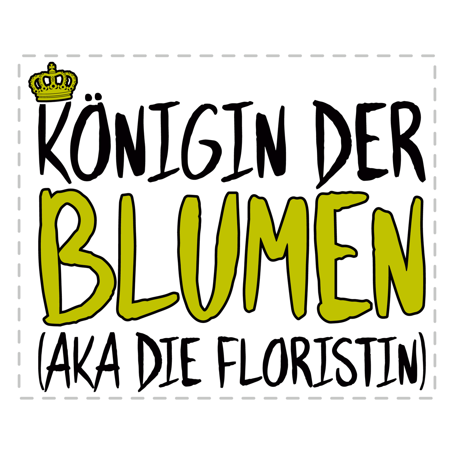 Florist Tasse Königin der Blumen (aka die Floristin)